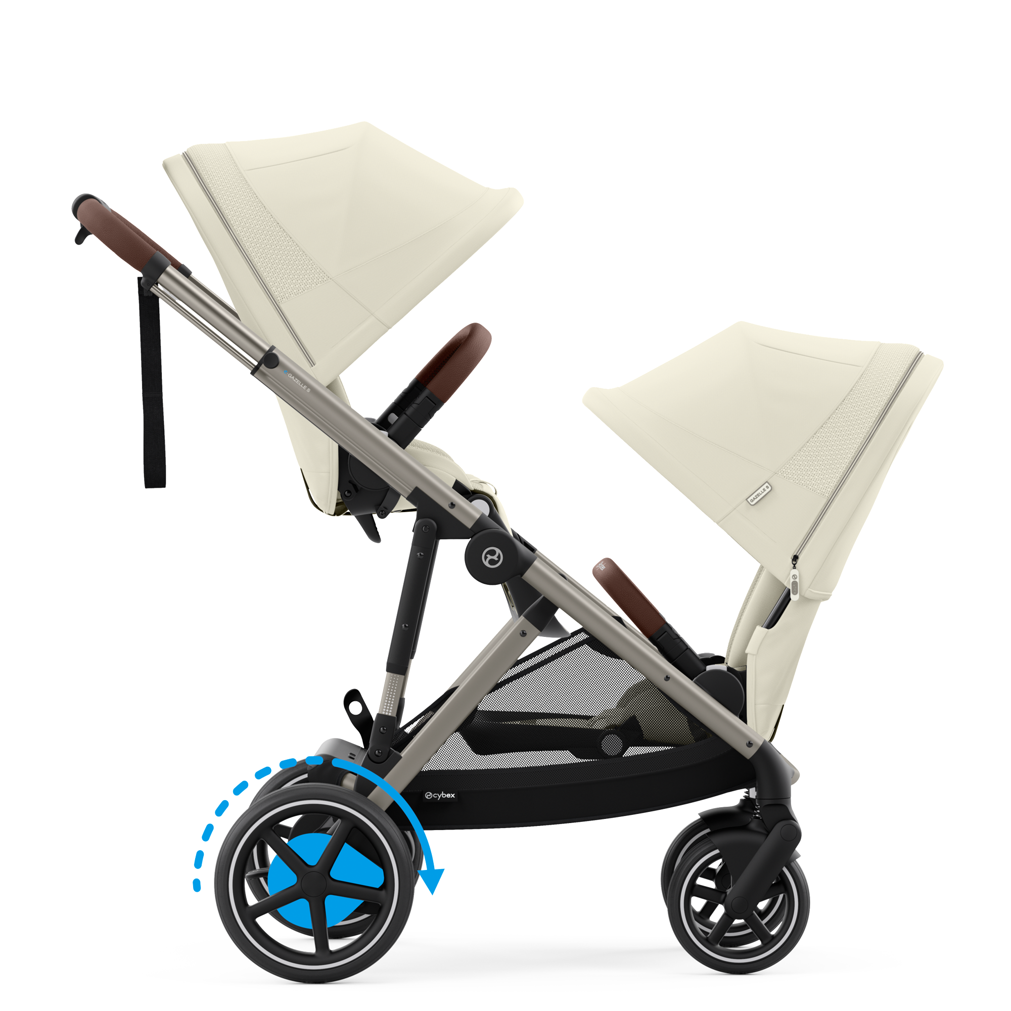 Cybex e-Gazelle S Twin | Seashell Beige