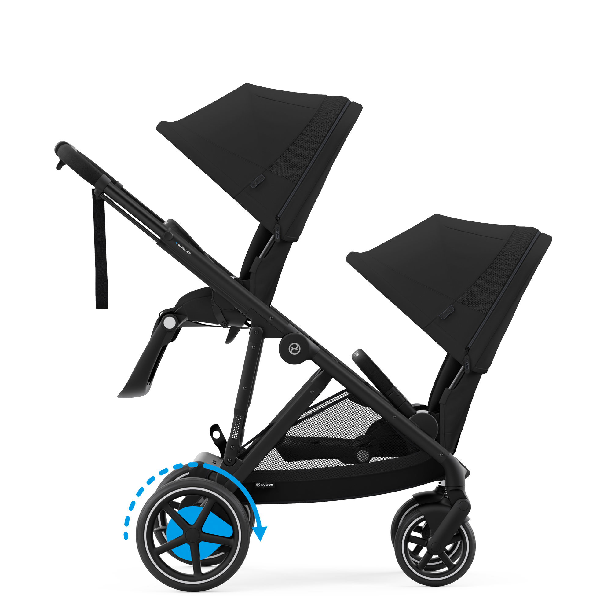 Cybex e-Gazelle S Duo | Moon Black