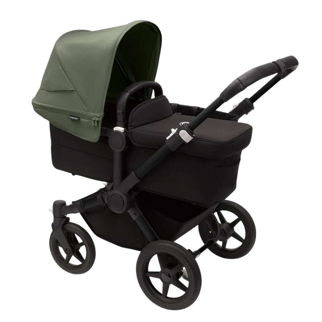 Bugaboo Donkey 5 Mono | Black-Midnight Black-Forest Green