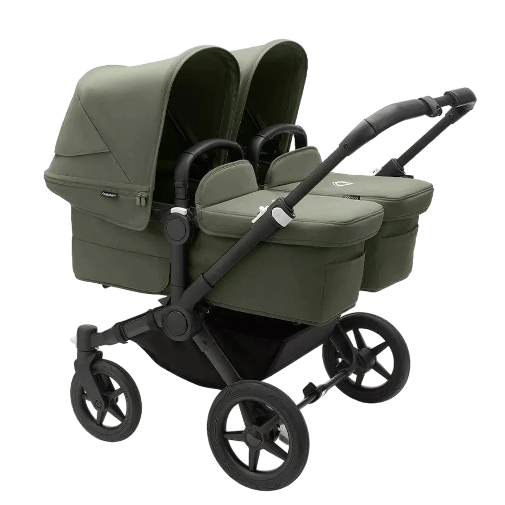 Bugaboo Donkey 5 Twin | Black-Forest Green-Forest Green