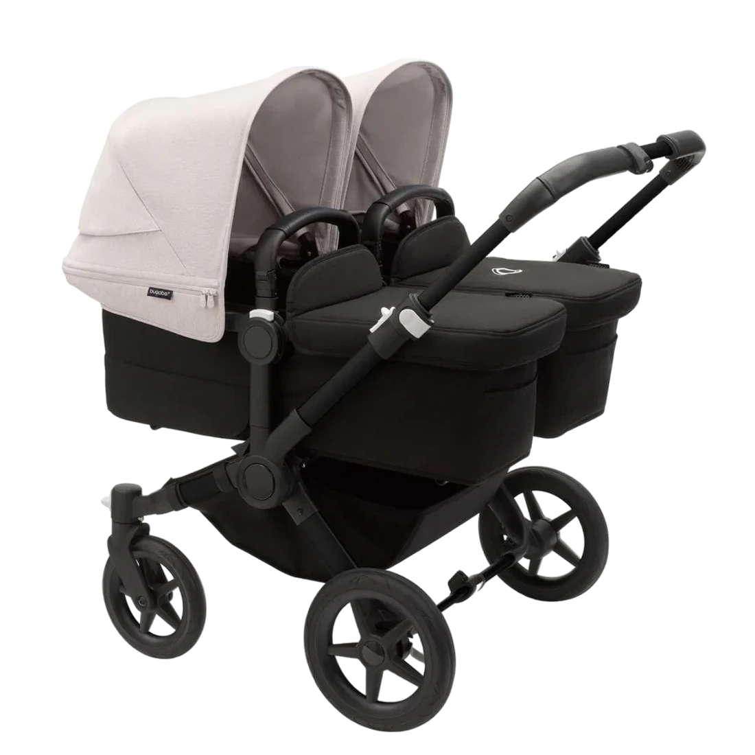 Bugaboo Donkey 5 Twin | Black-Midnight Black-Misty White