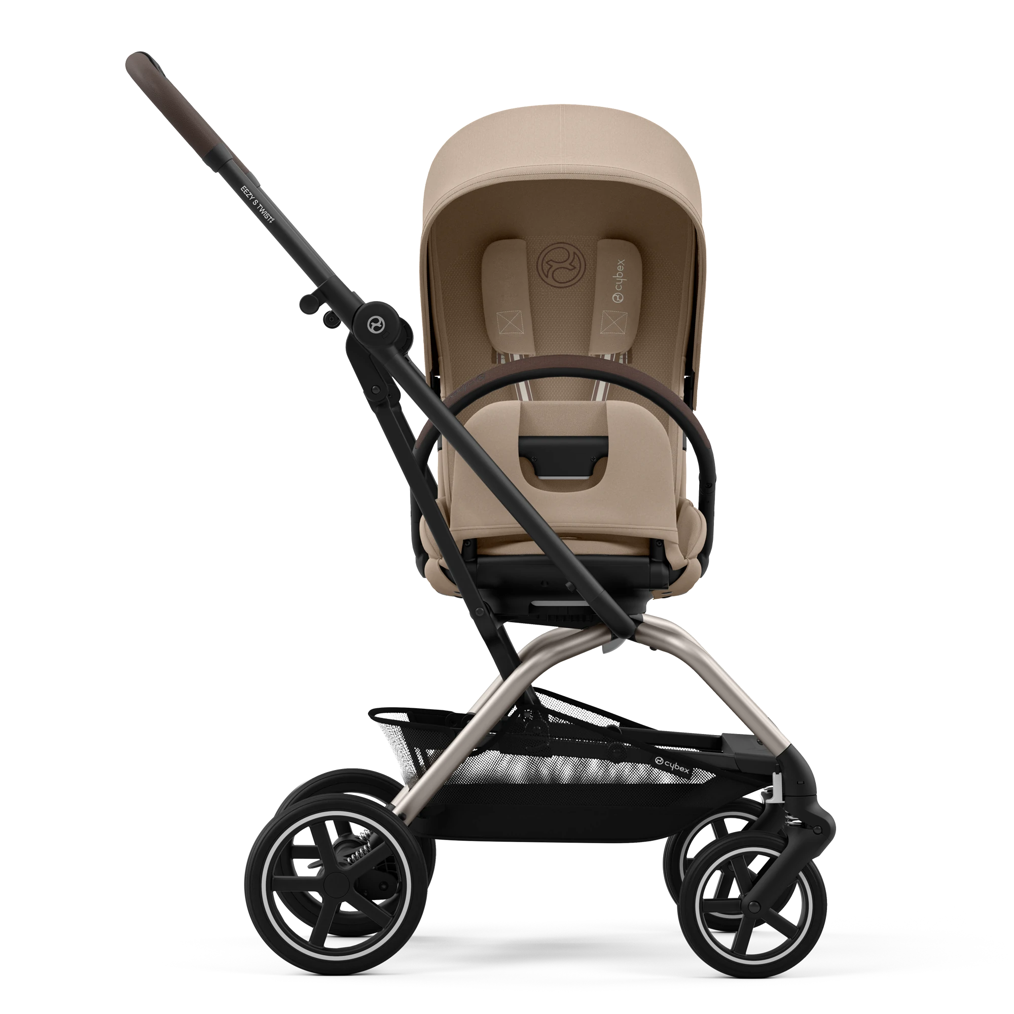 Cybex Eezy S Twist+2 | Almond Beige (Taupe Frame)