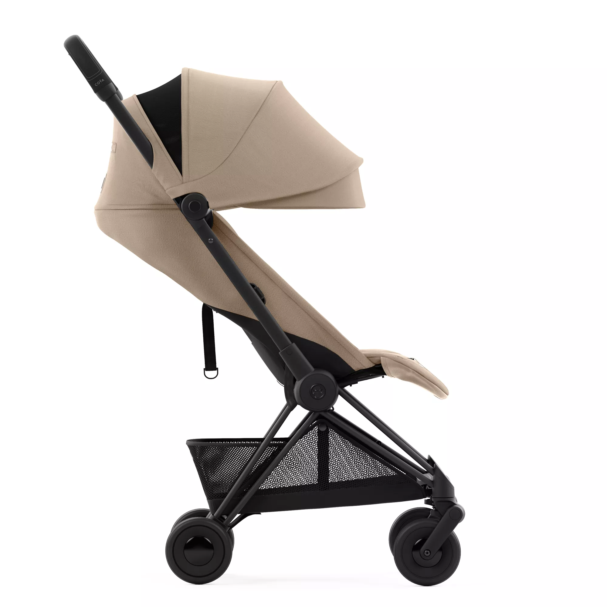 Cybex Coya | Cozy Beige (Matt Black Frame)