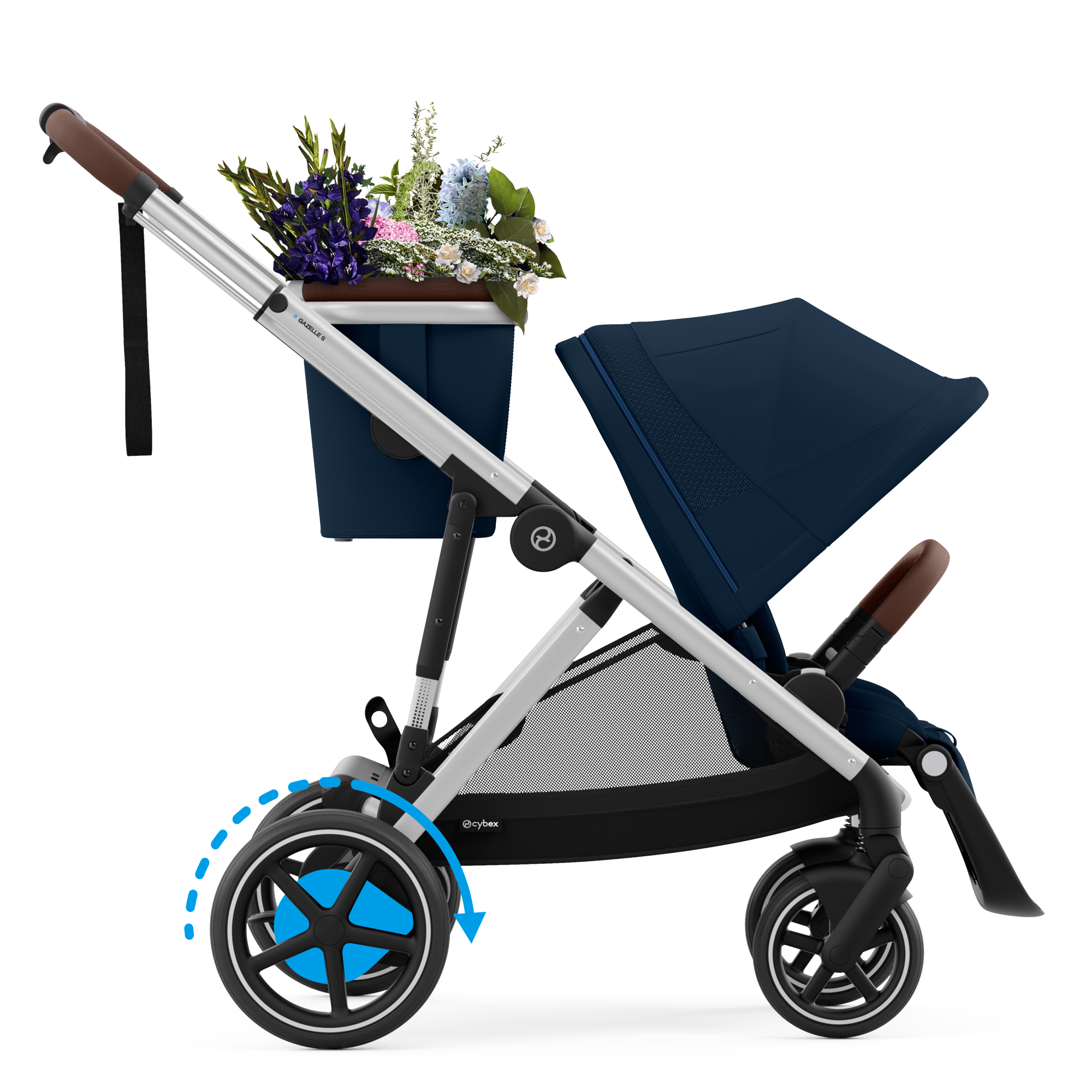 Cybex e-Gazelle S Duo | Ocean Blue