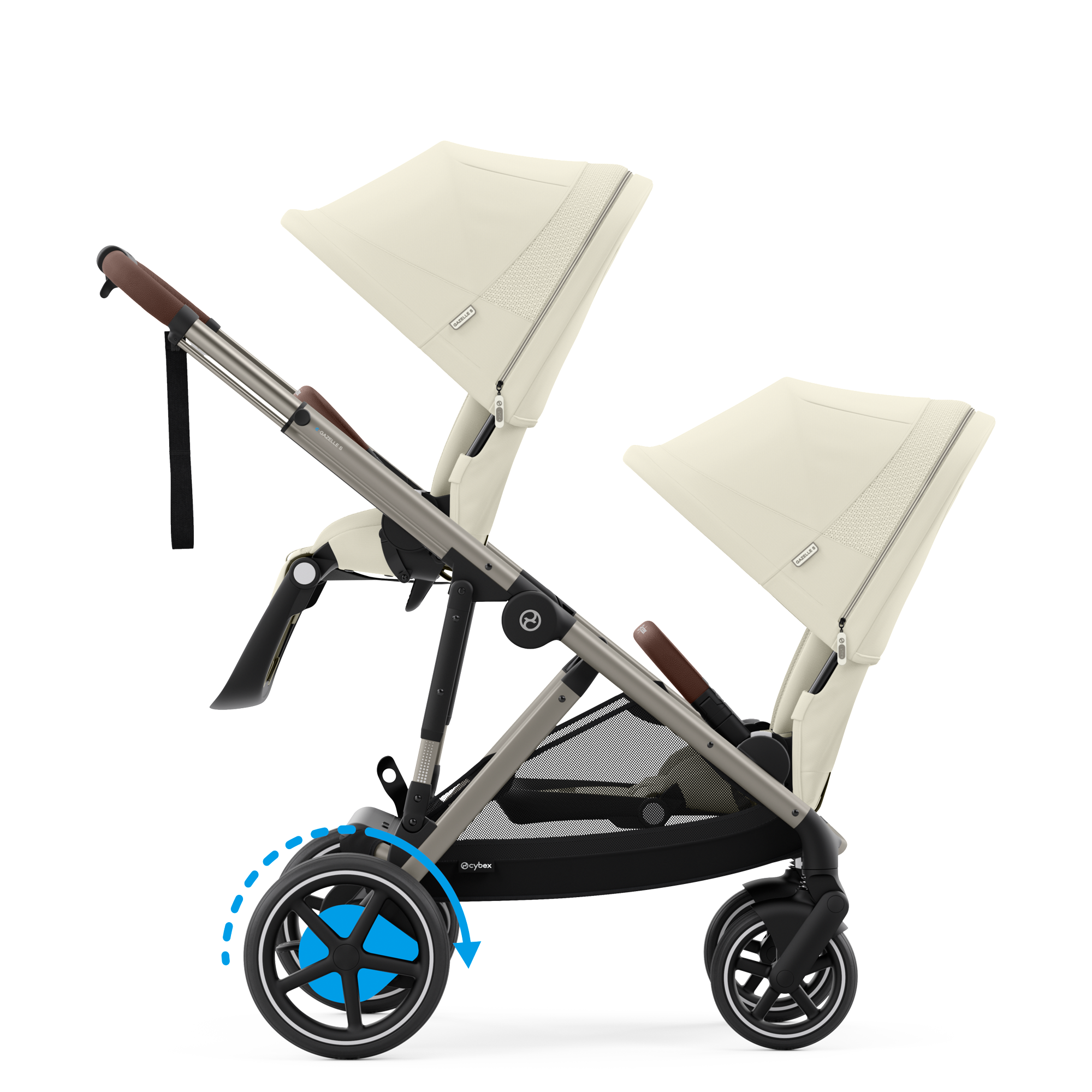 Cybex e-Gazelle S Twin | Seashell Beige