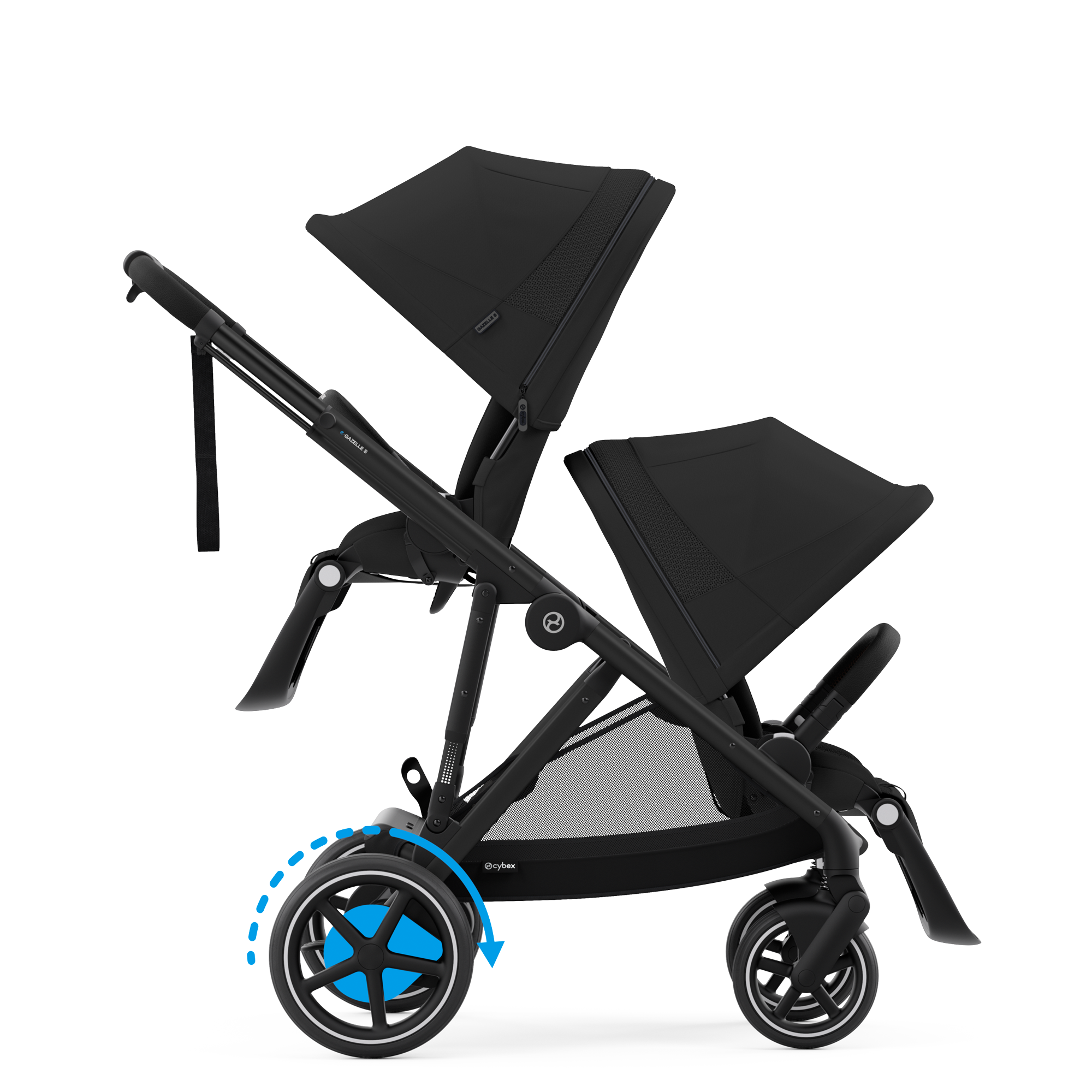 Cybex e-Gazelle S Duo | Moon Black