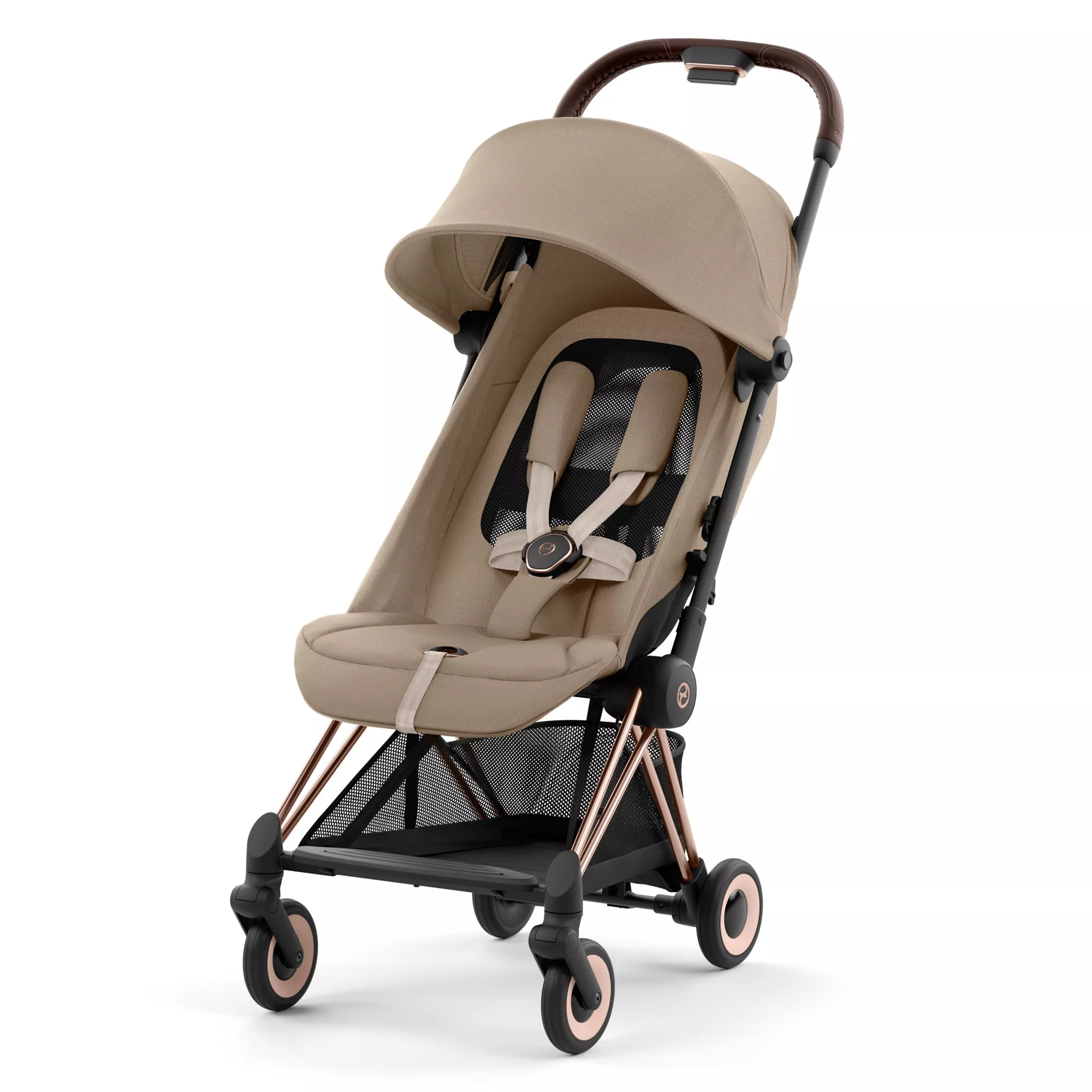 Cybex Coya | Cozy Beige (Rosegold Frame)