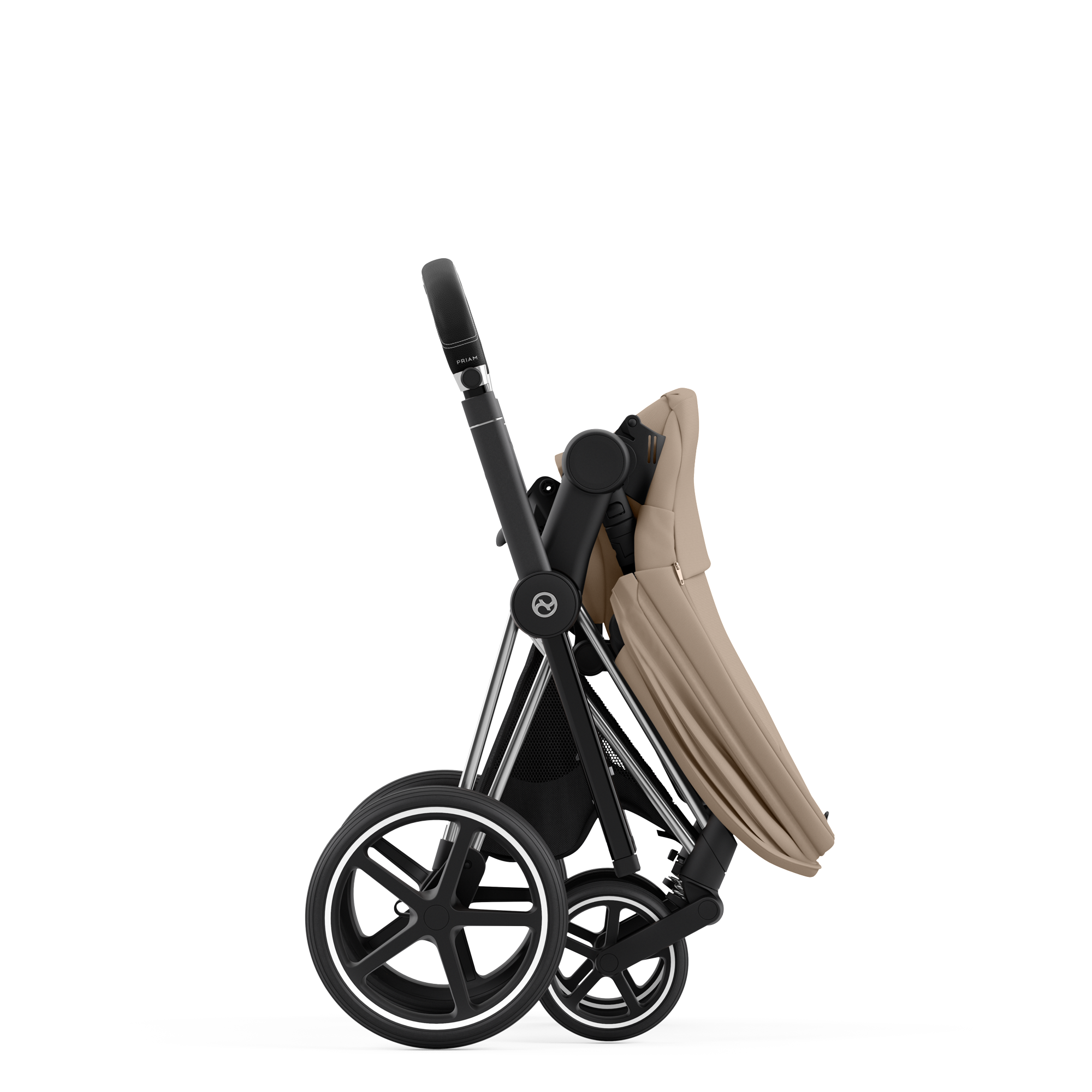 Cybex Priam 4.0 - 2w1 | Cozy Beige (Chrome Black Frame)