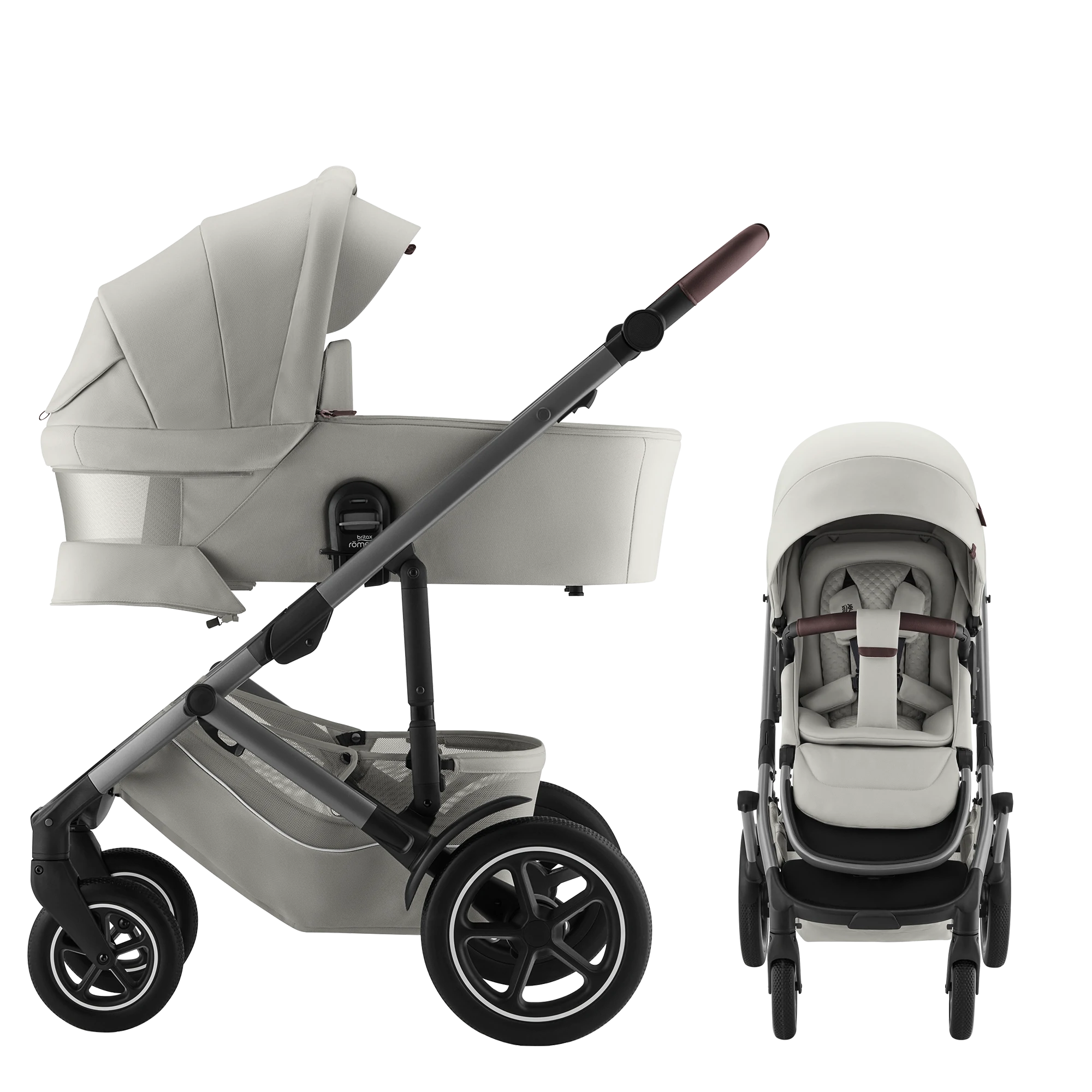 Britax Römer Smile 5Z +GRATIS - 2w1 | Linen Grey