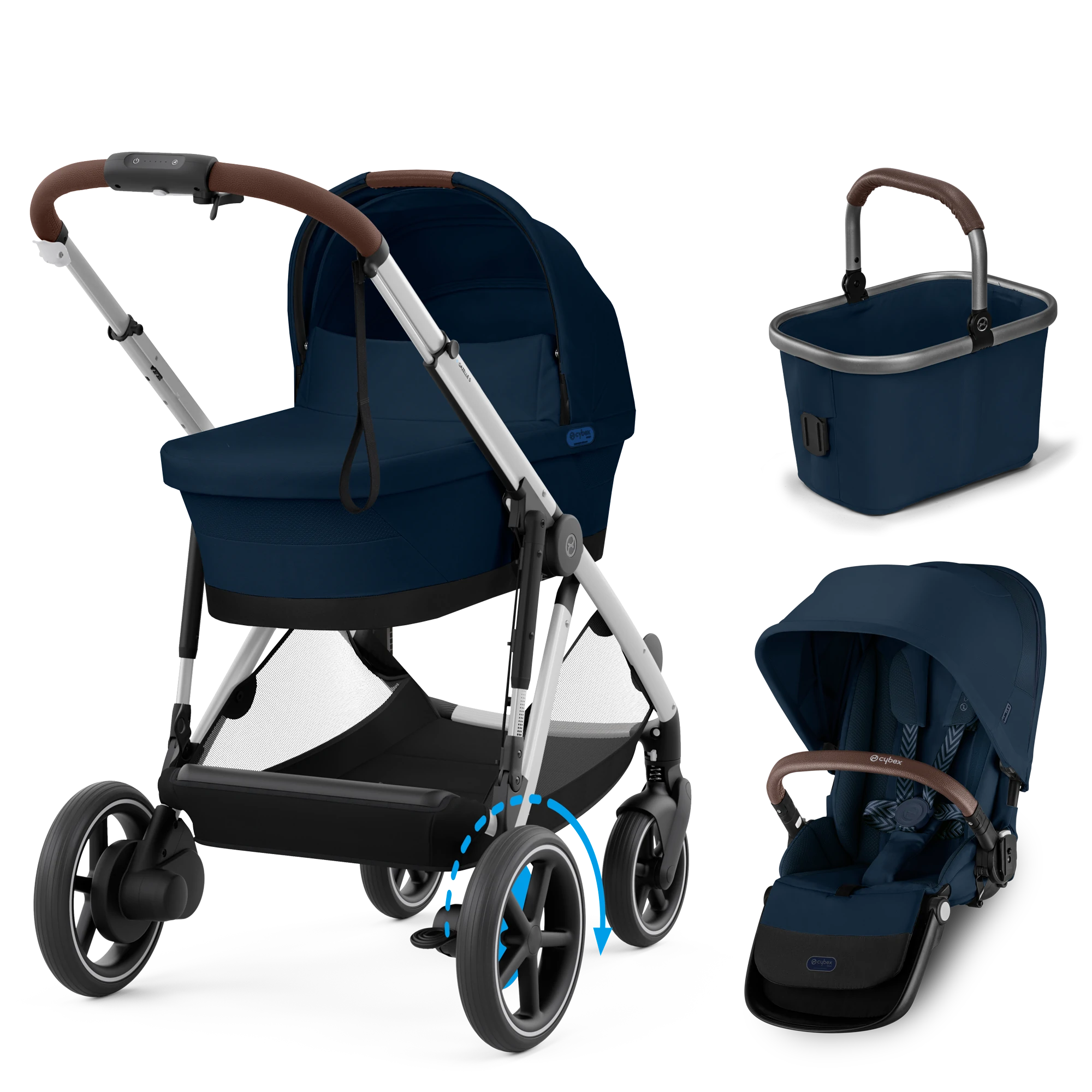 Cybex e-Gazelle S - 2w1 | Ocean Blue