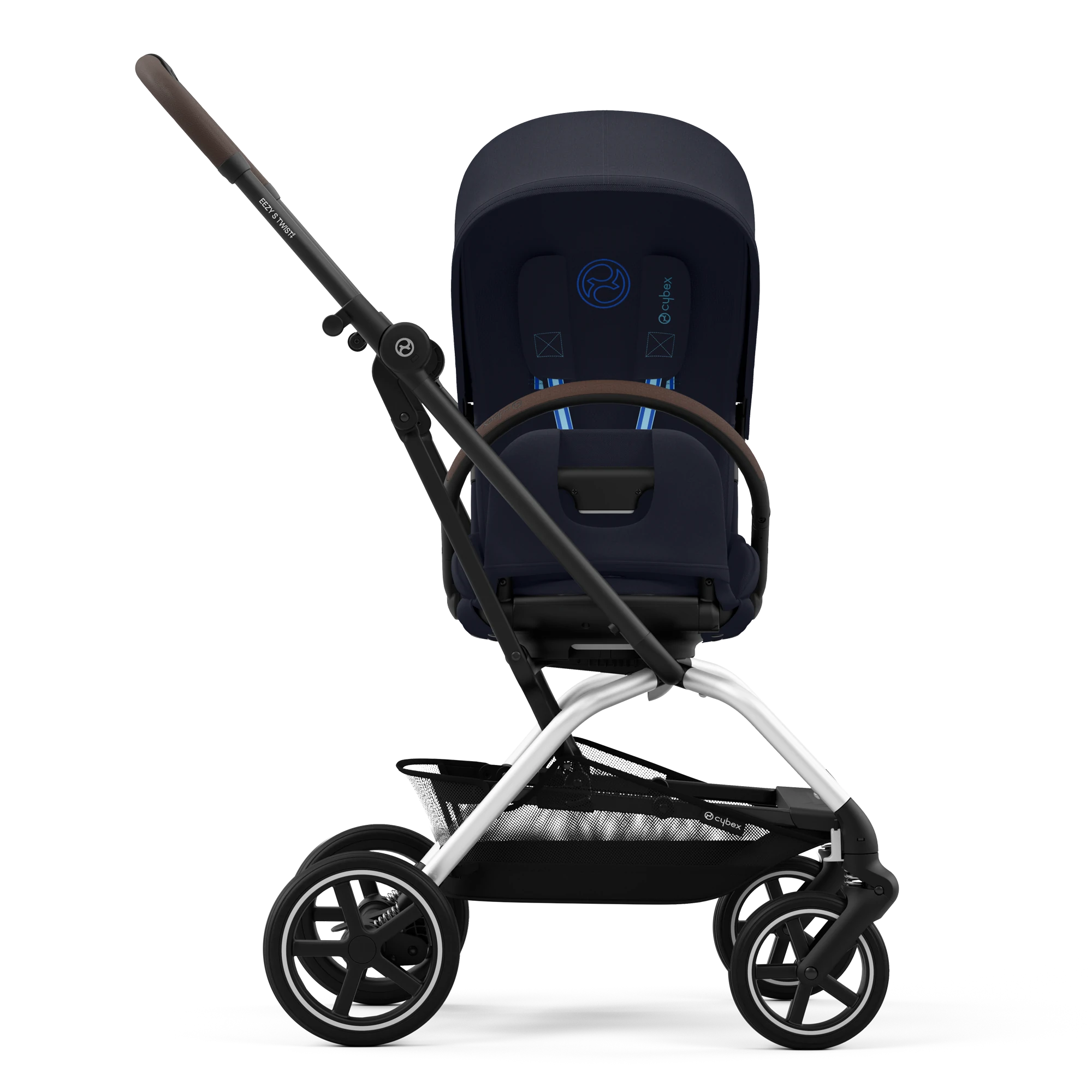 Cybex Eezy S Twist+2 | Dark Blue (Silver Frame)