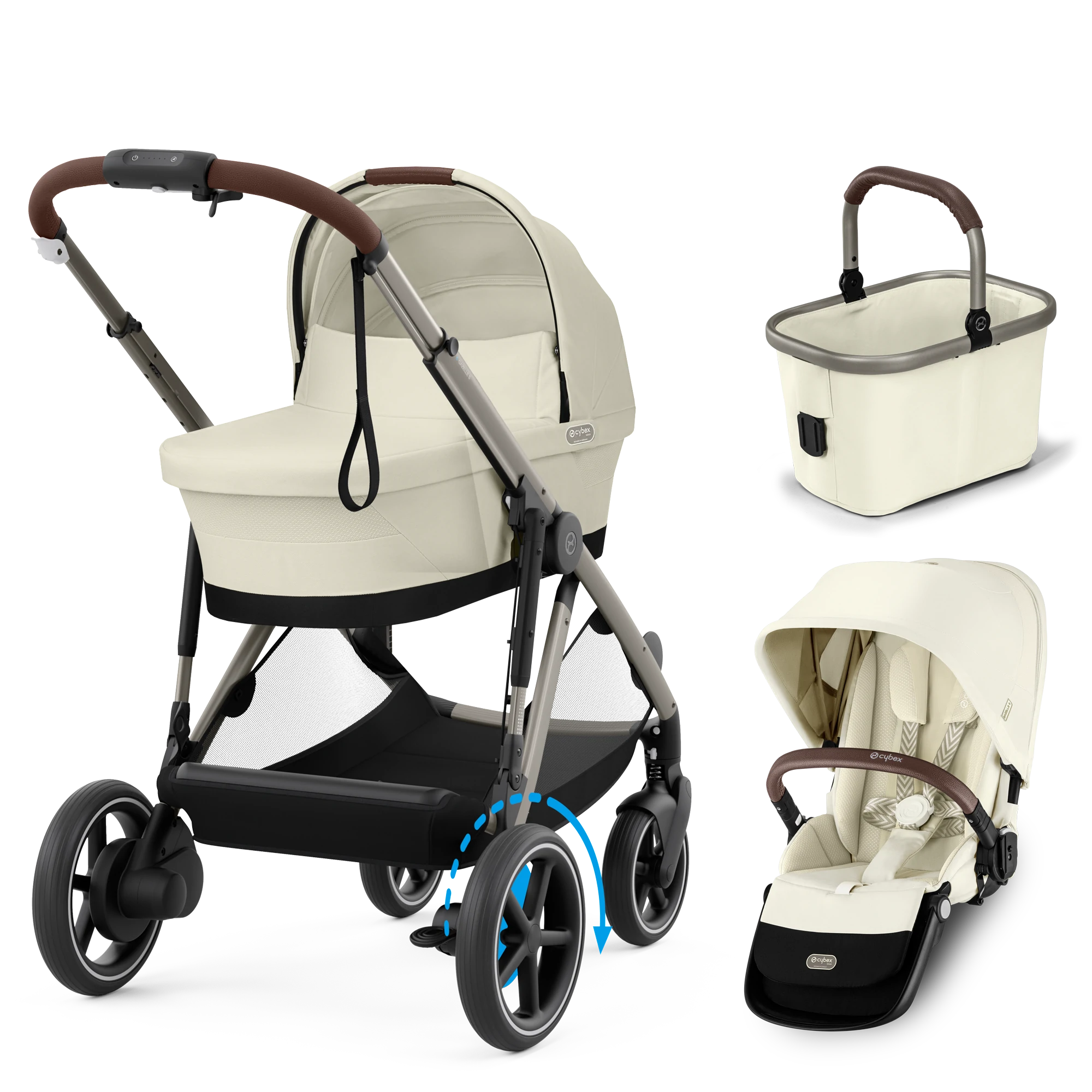 Cybex e-Gazelle S - 2w1 | Seashell Beige