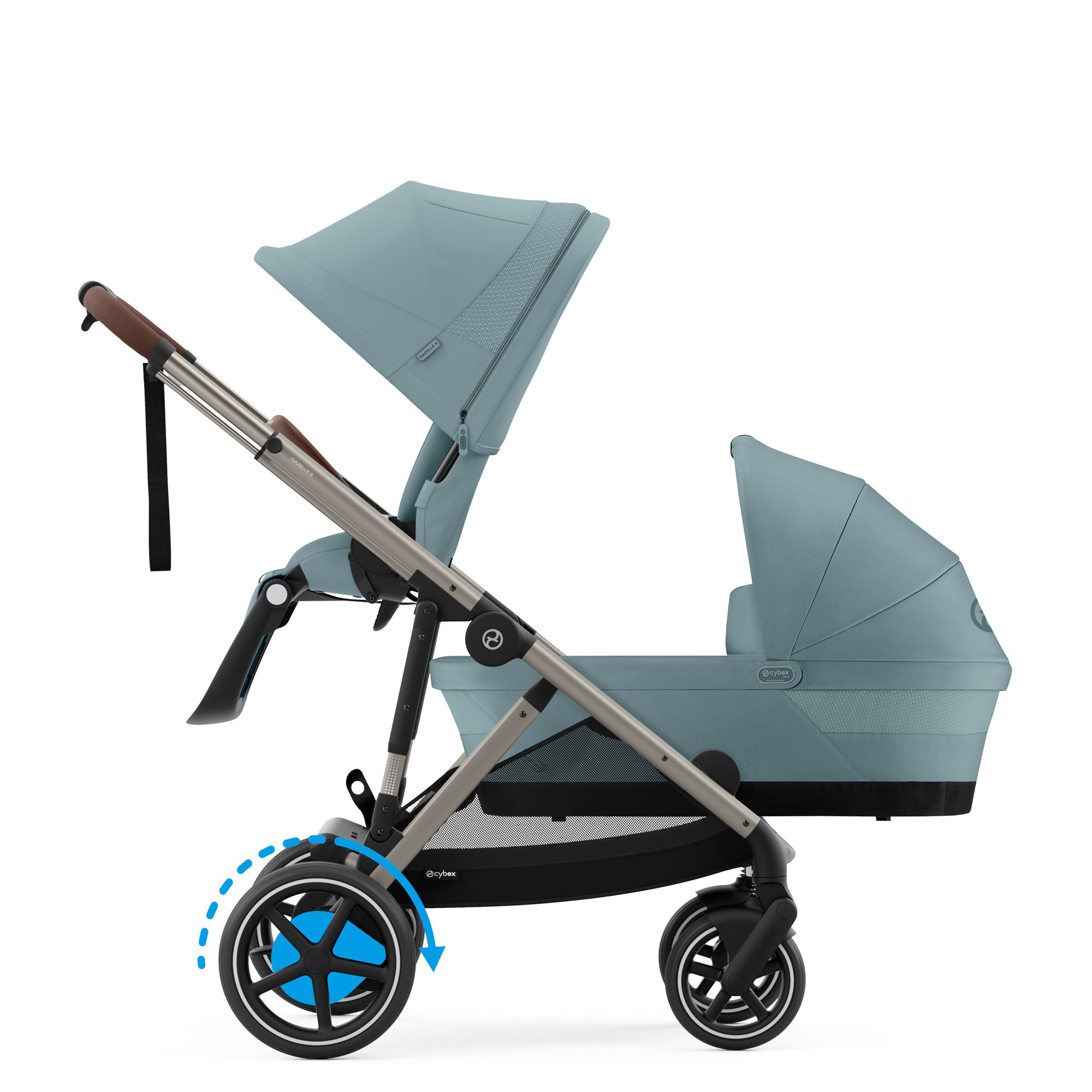 Cybex e-Gazelle S Duo | Stormy Blue