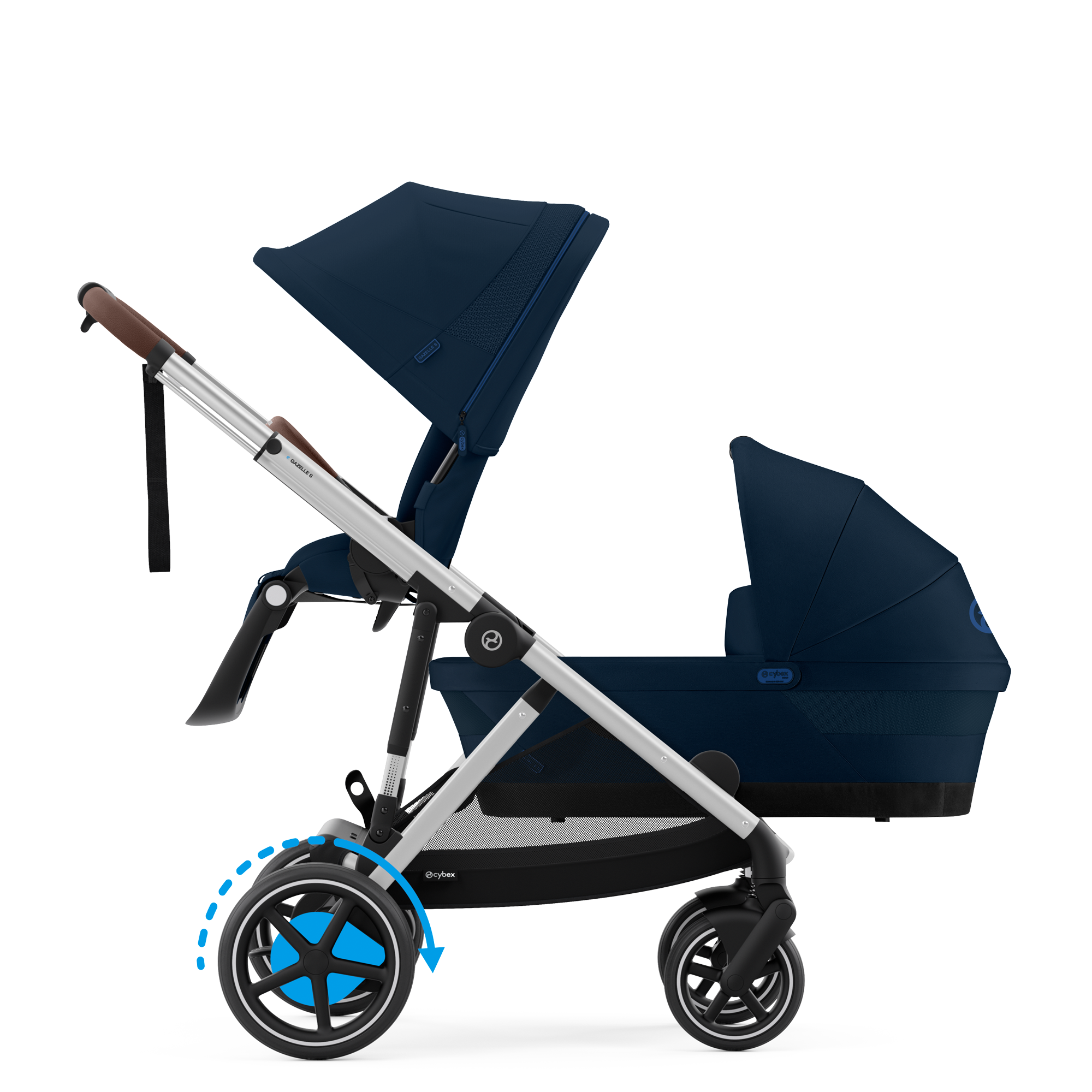 Cybex e-Gazelle S Duo | Ocean Blue