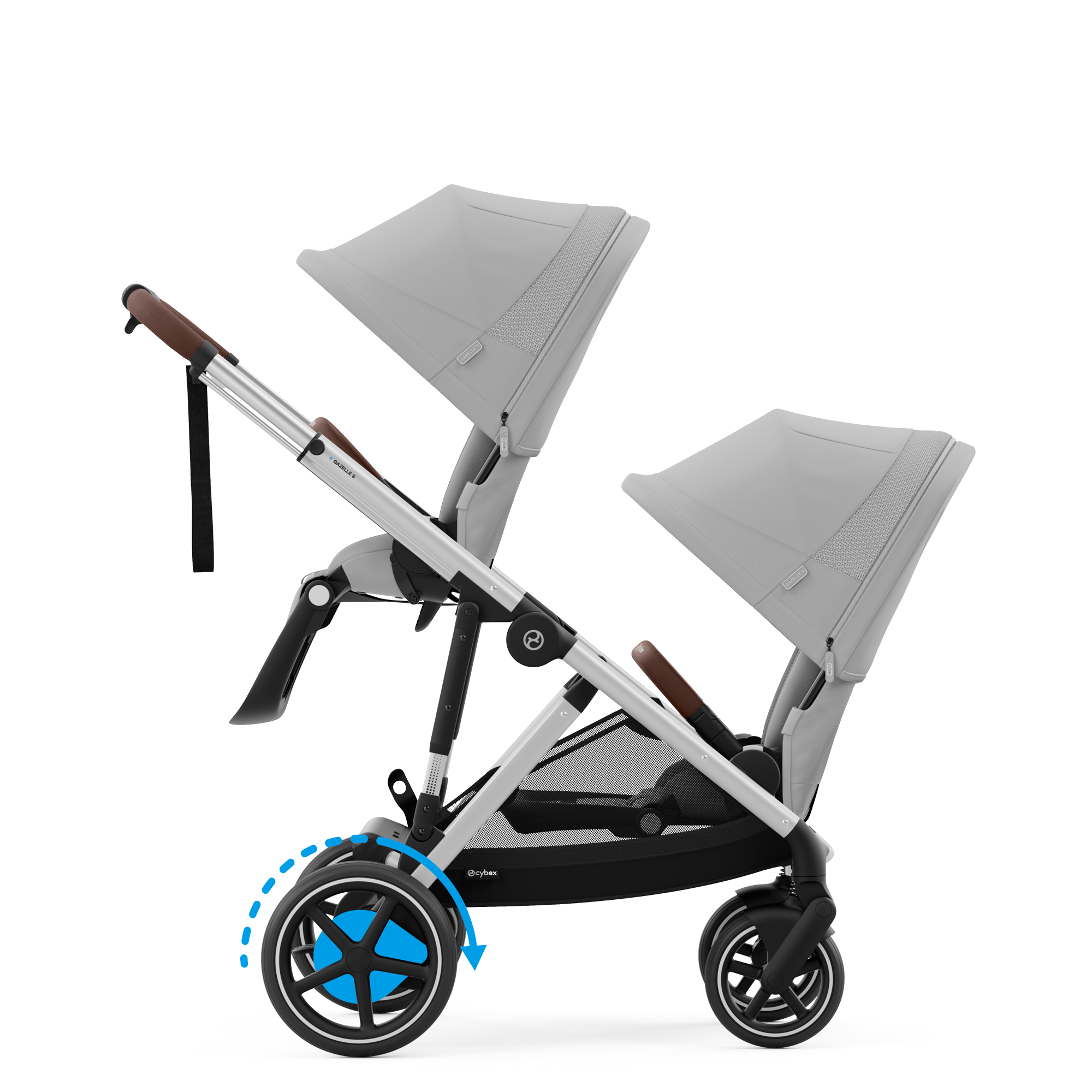 Cybex e-Gazelle S Twin | Stone Grey