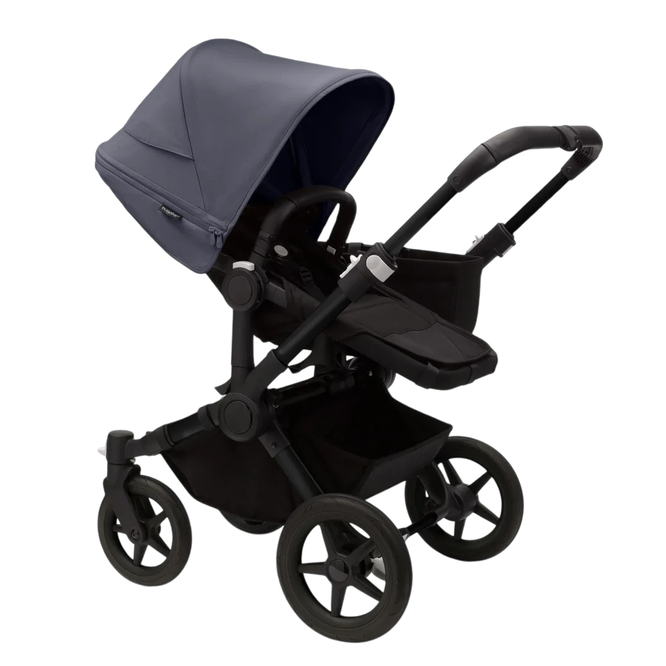 Bugaboo Donkey 5 Mono | Black-Midnight Black-Stormy Blue