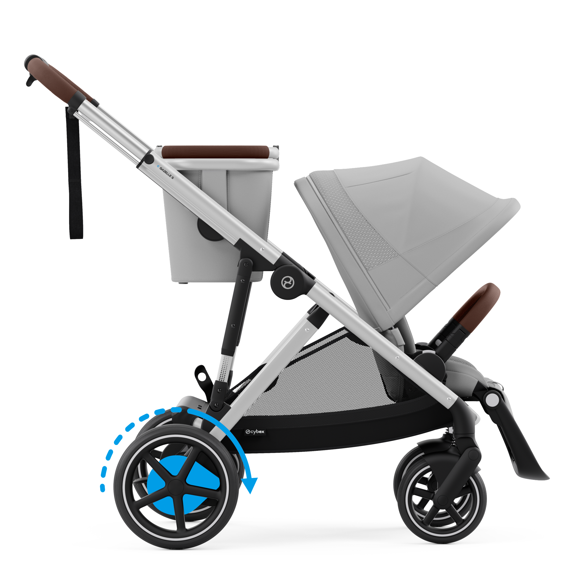 Cybex e-Gazelle S Duo | Stone Grey