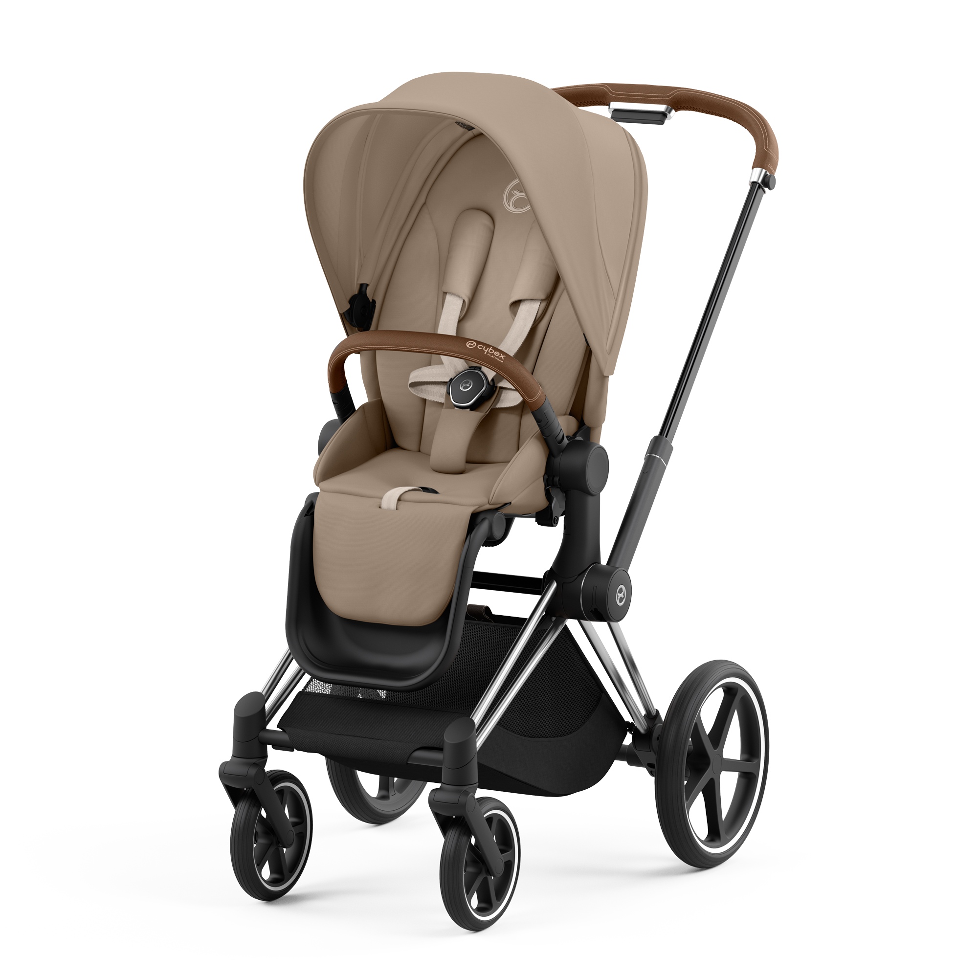 Cybex Priam 4.0 - 2w1 | Cozy Beige (Chrome Brown Frame)