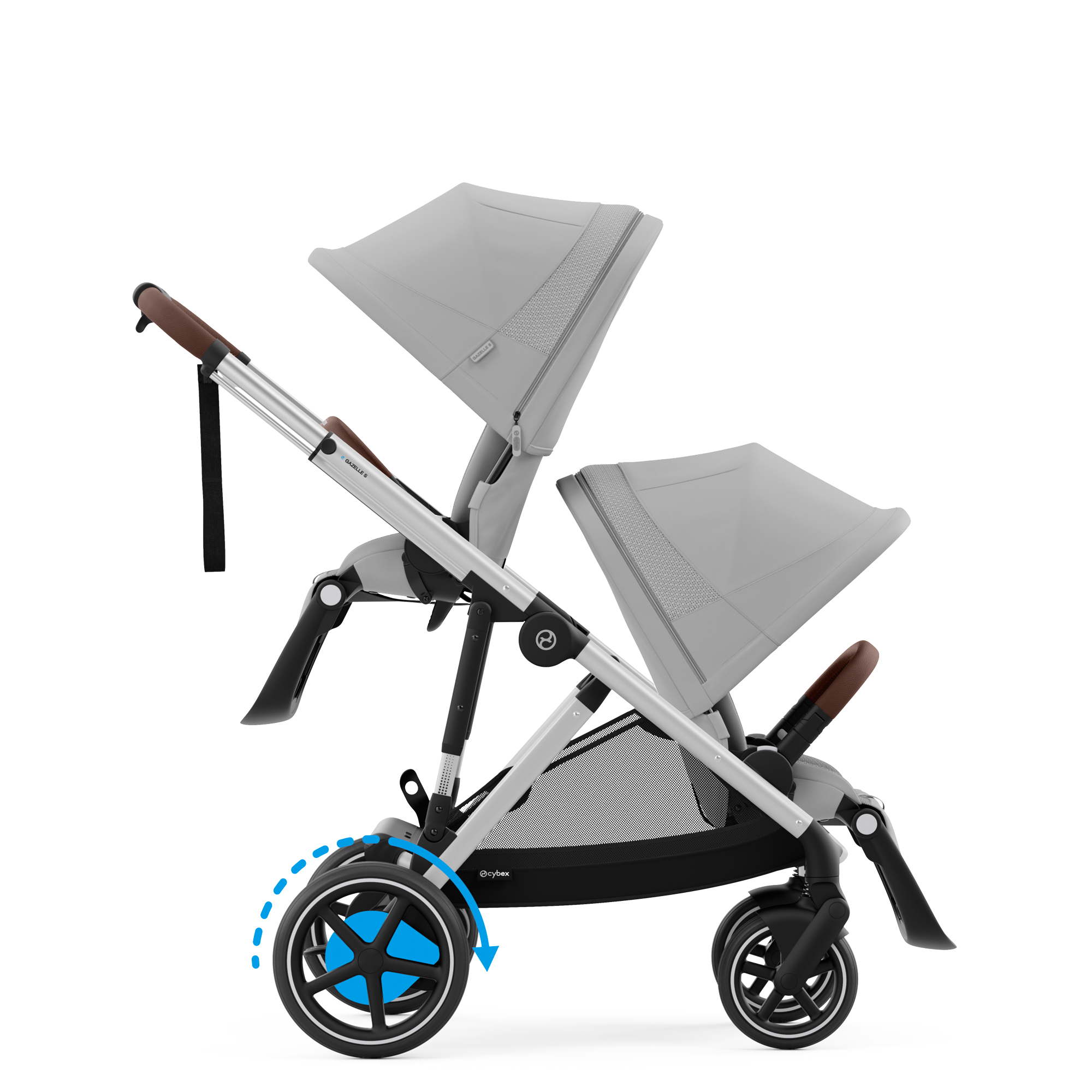 Cybex e-Gazelle S Duo | Stone Grey