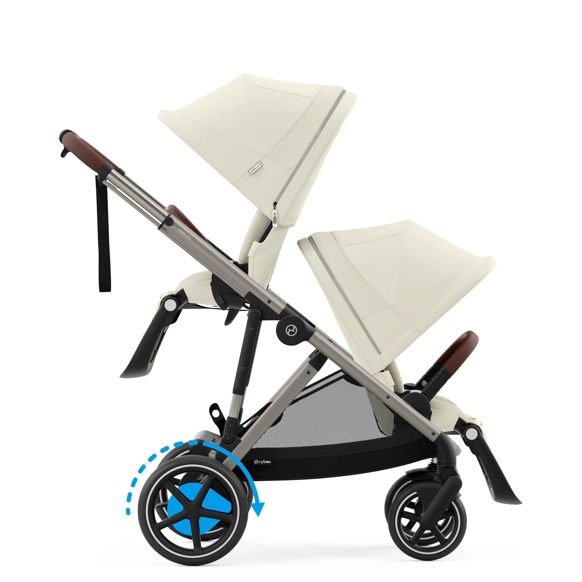 Cybex e-Gazelle S Twin | Seashell Beige