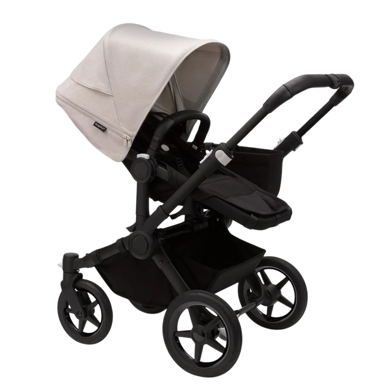 Bugaboo Donkey 5 Mono | Black-Midnight Black-Misty White