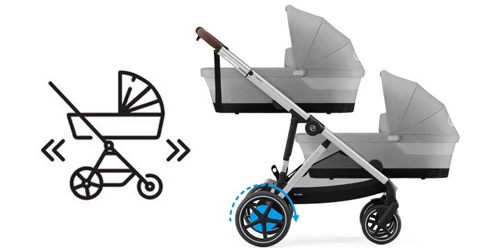 bujanie cybex e-gazelle s twin