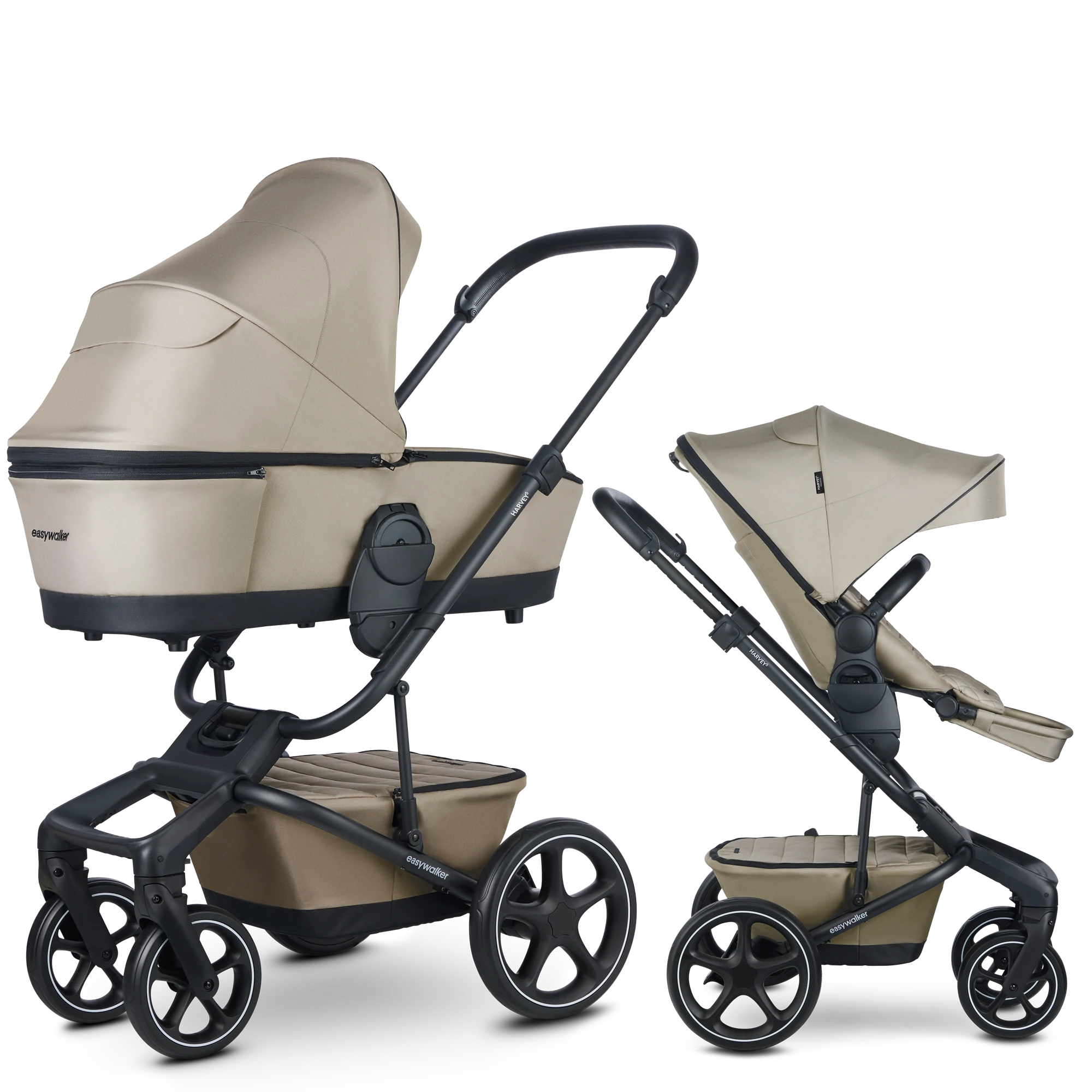 Easywalker Harvey 5 Premium - 2w1 | Pearl Taupe