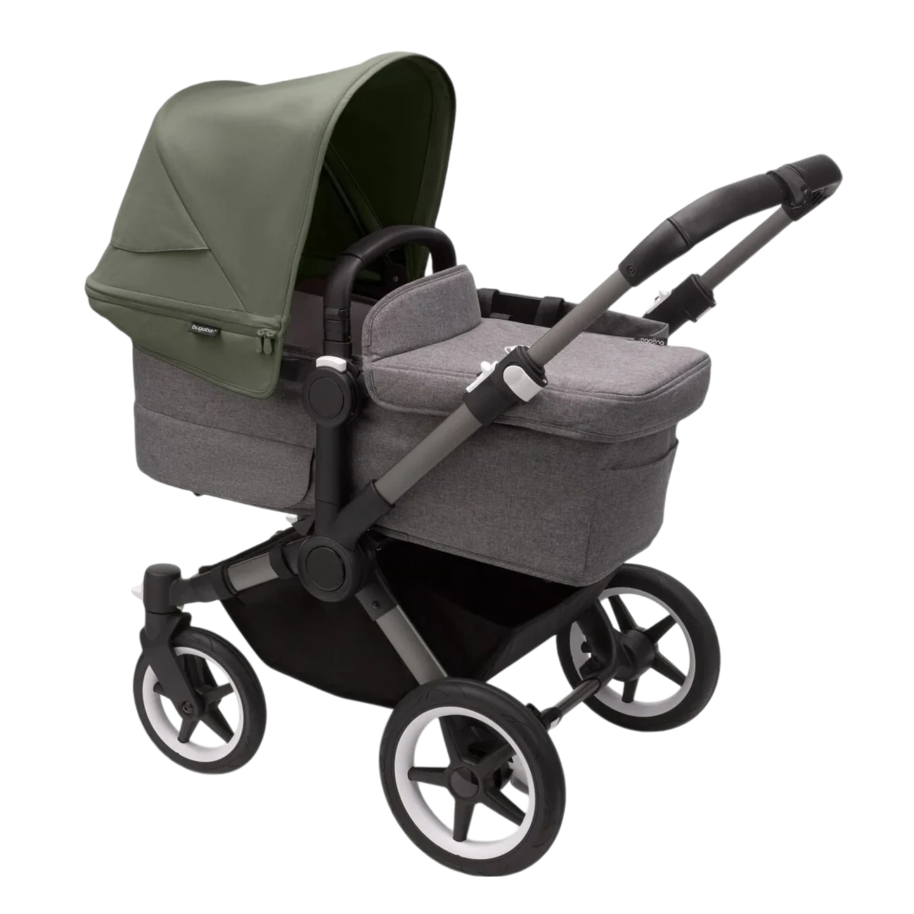 Bugaboo Donkey 5 Mono | Graphite-Grey Melange-Forest Green