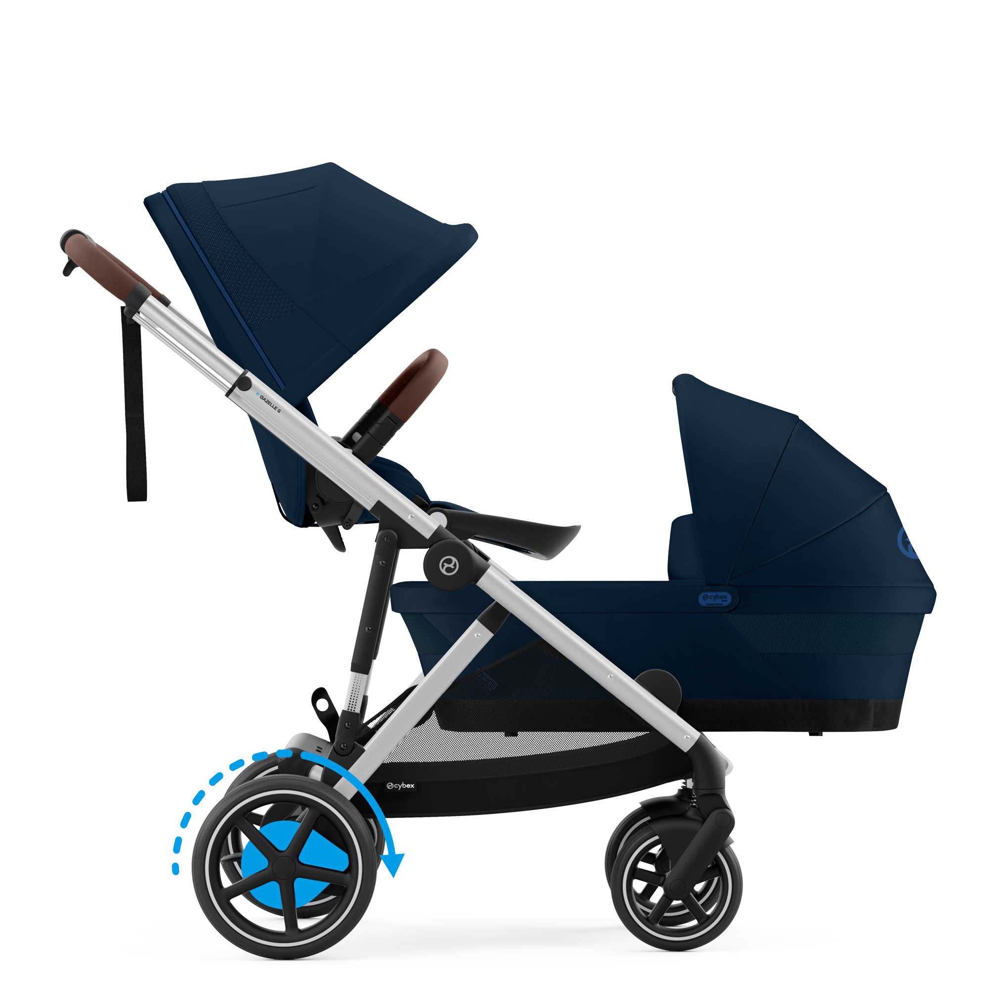 Cybex e-Gazelle S Duo | Ocean Blue