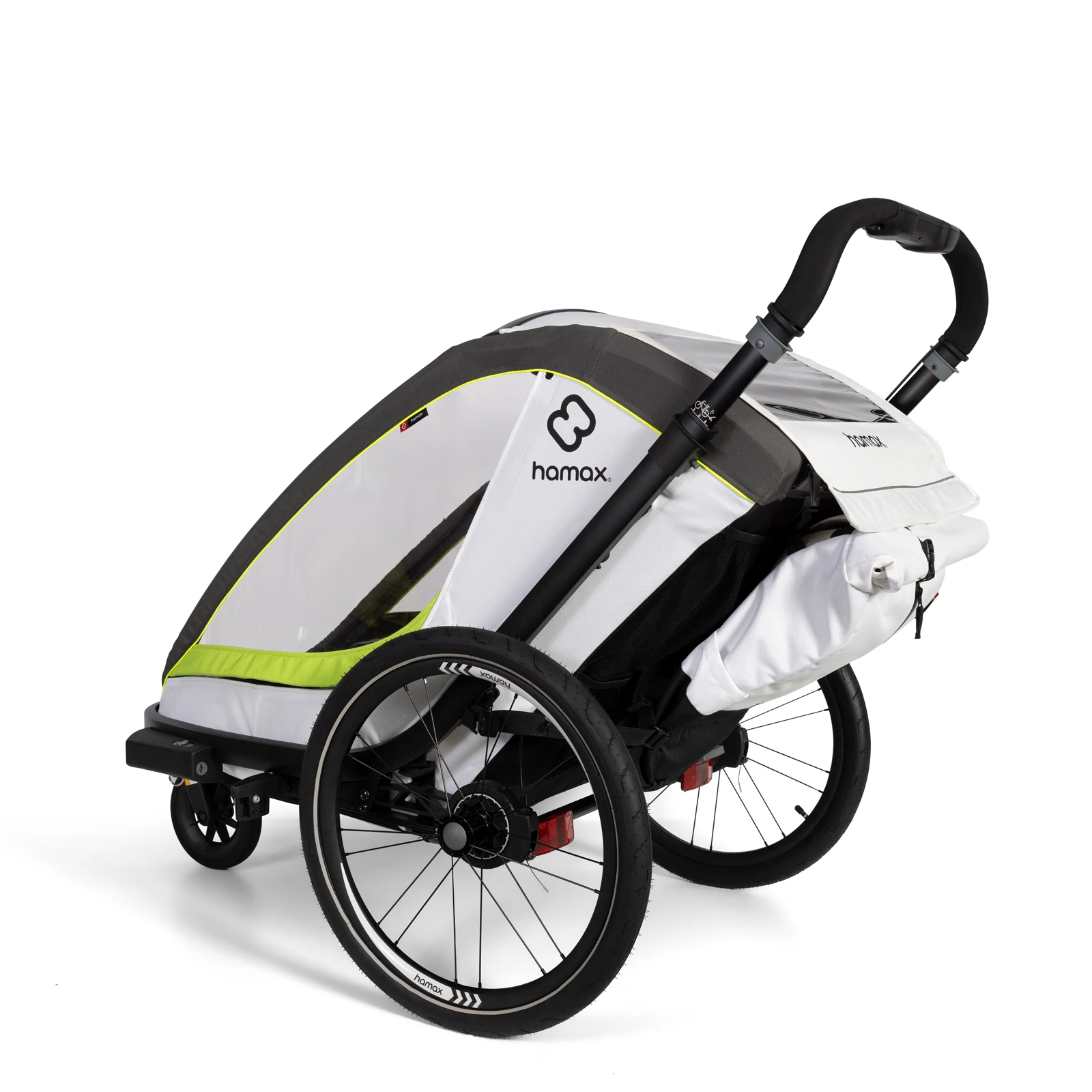 Hamax Breeze Twin | White/Green