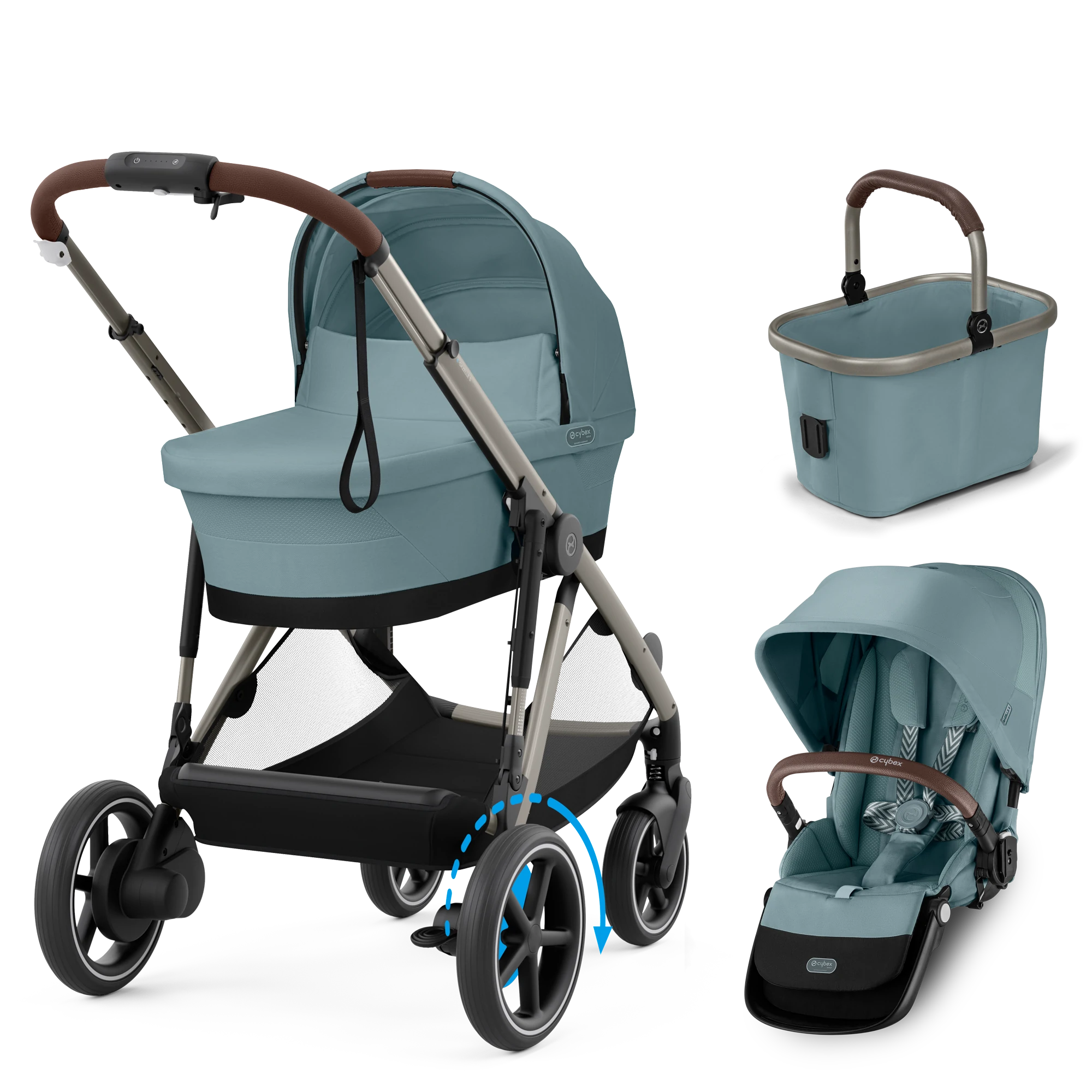 Cybex e-Gazelle S - 2w1 | Stormy Blue