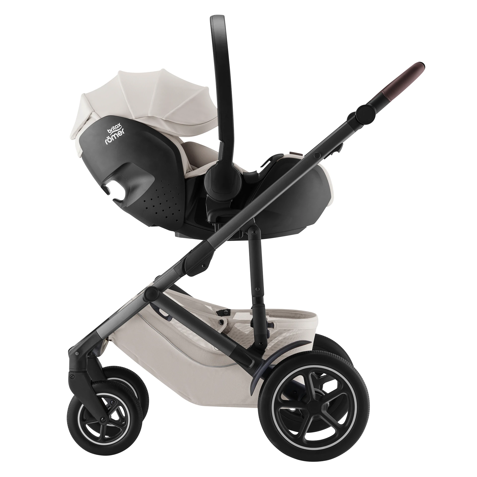 Britax Römer Baby-Safe Pro + baza Vario Base 5Z | Soft Taupe