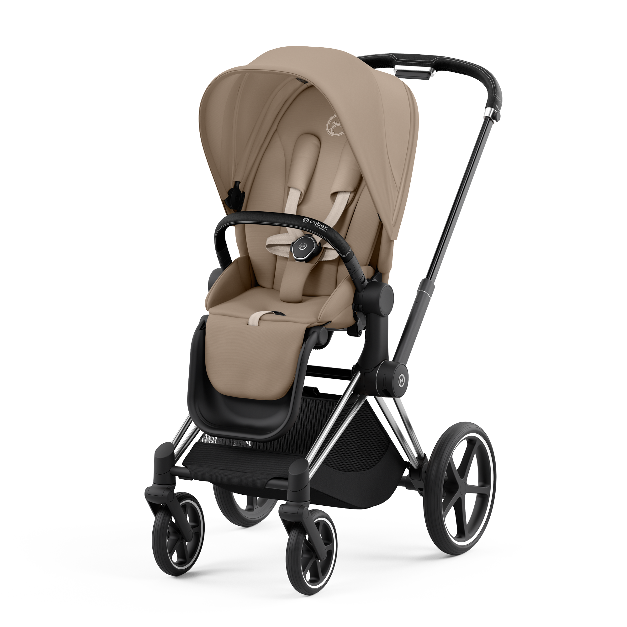 Cybex Priam 4.0 - 2w1 | Cozy Beige (Chrome Black Frame)