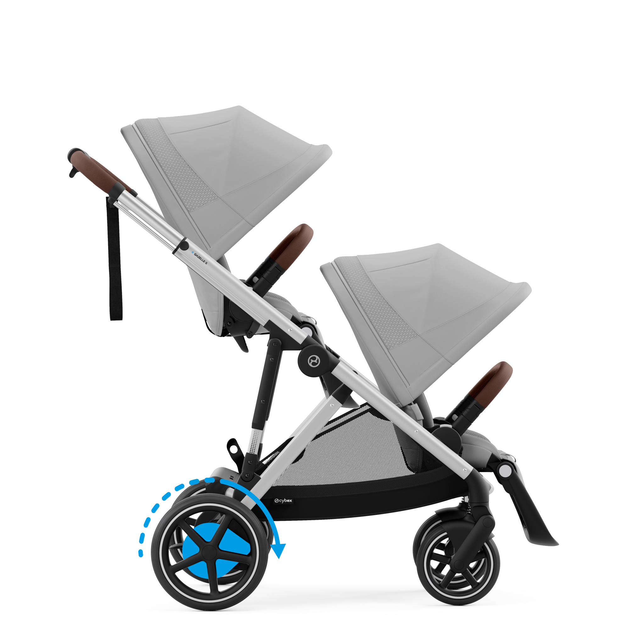 Cybex e-Gazelle S Duo | Stone Grey