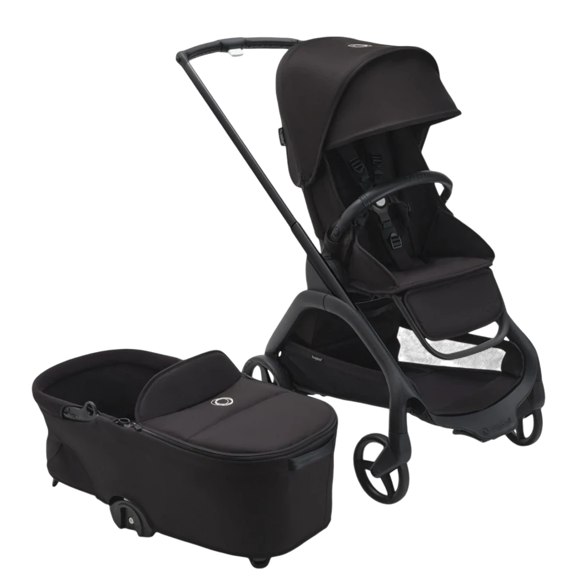 Bugaboo Dragonfly - 2w1 | Black-Midnight Black-Midnight Black