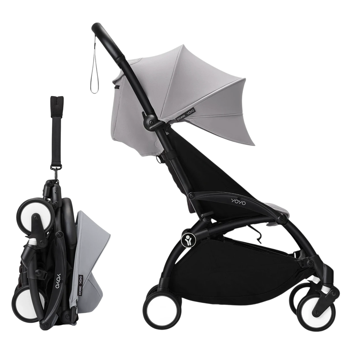 Stokke Yoyo 3 +GRATIS | Stone (Black Frame)