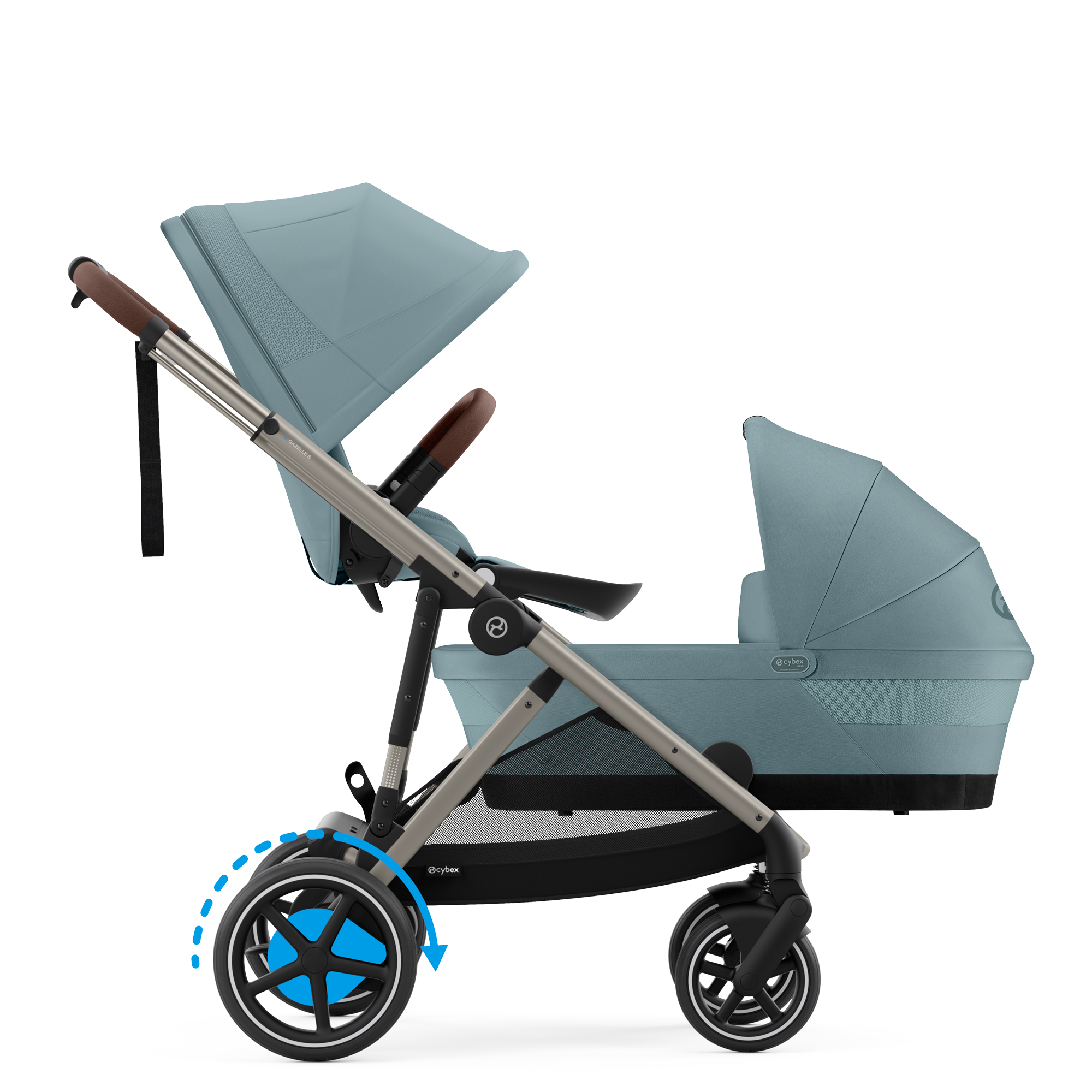 Cybex e-Gazelle S Duo | Stormy Blue