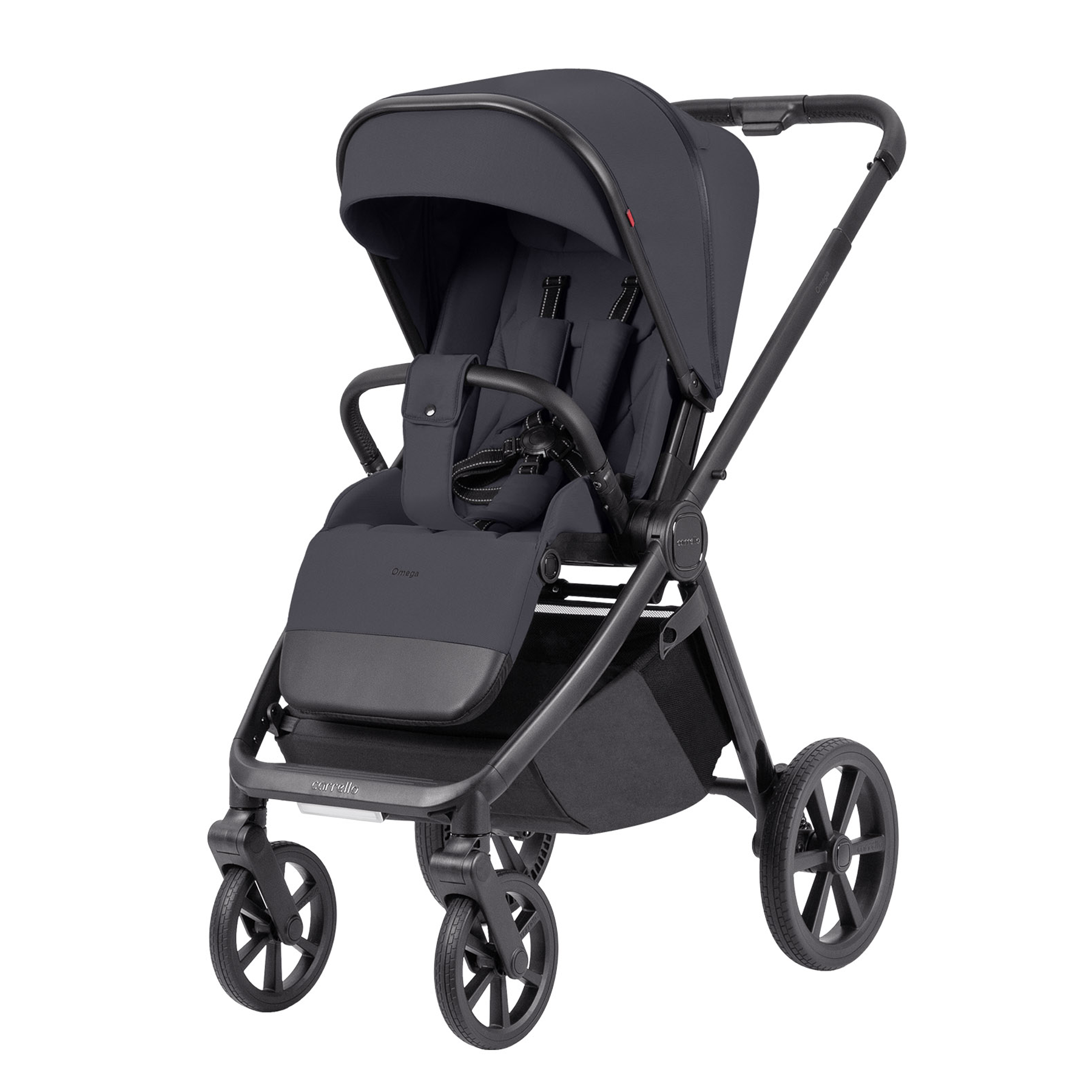 Carrello Omega Plus - 2w1 | Meteor Grey