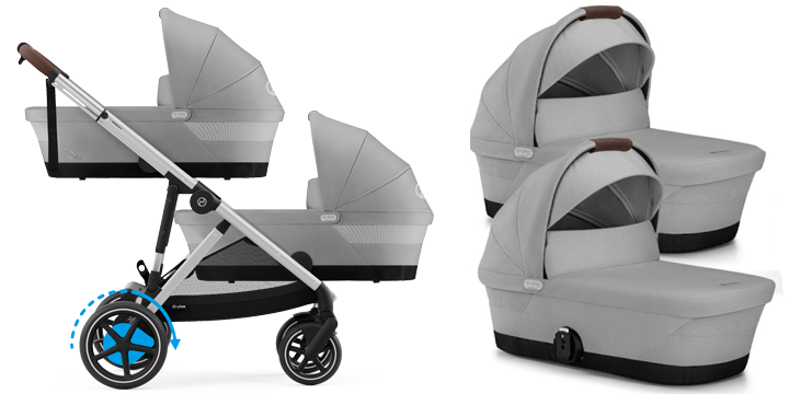 gondole cybex e-gazelle s twin