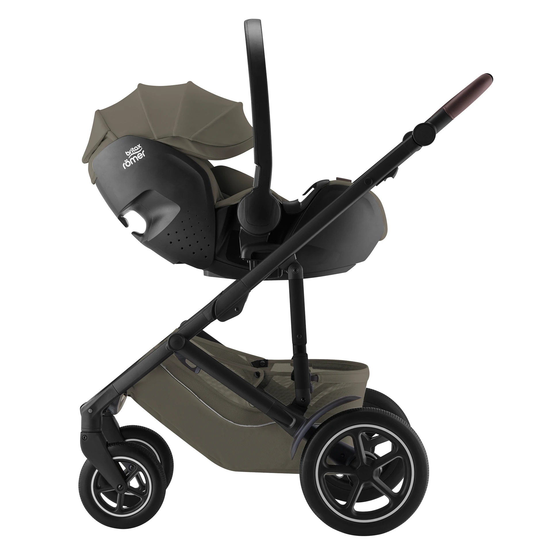 Britax Römer Baby-Safe Pro + baza Vario Base 5Z | Urban Olive