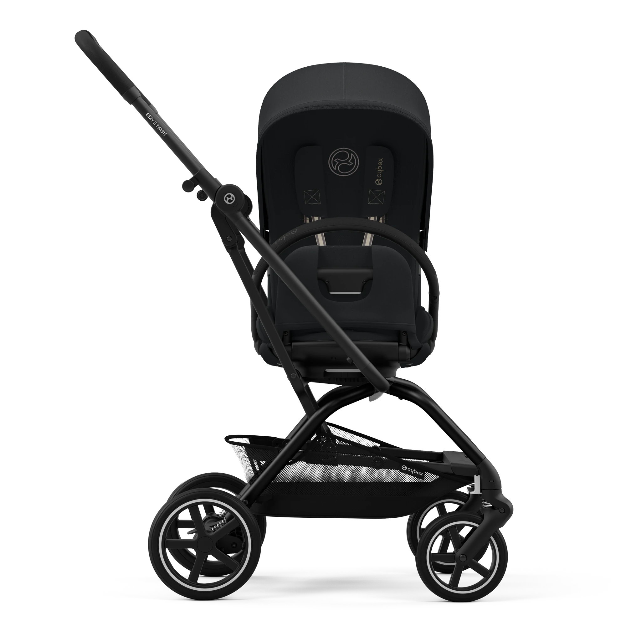 Cybex Eezy S Twist+2 | Magic Black (Black Frame)