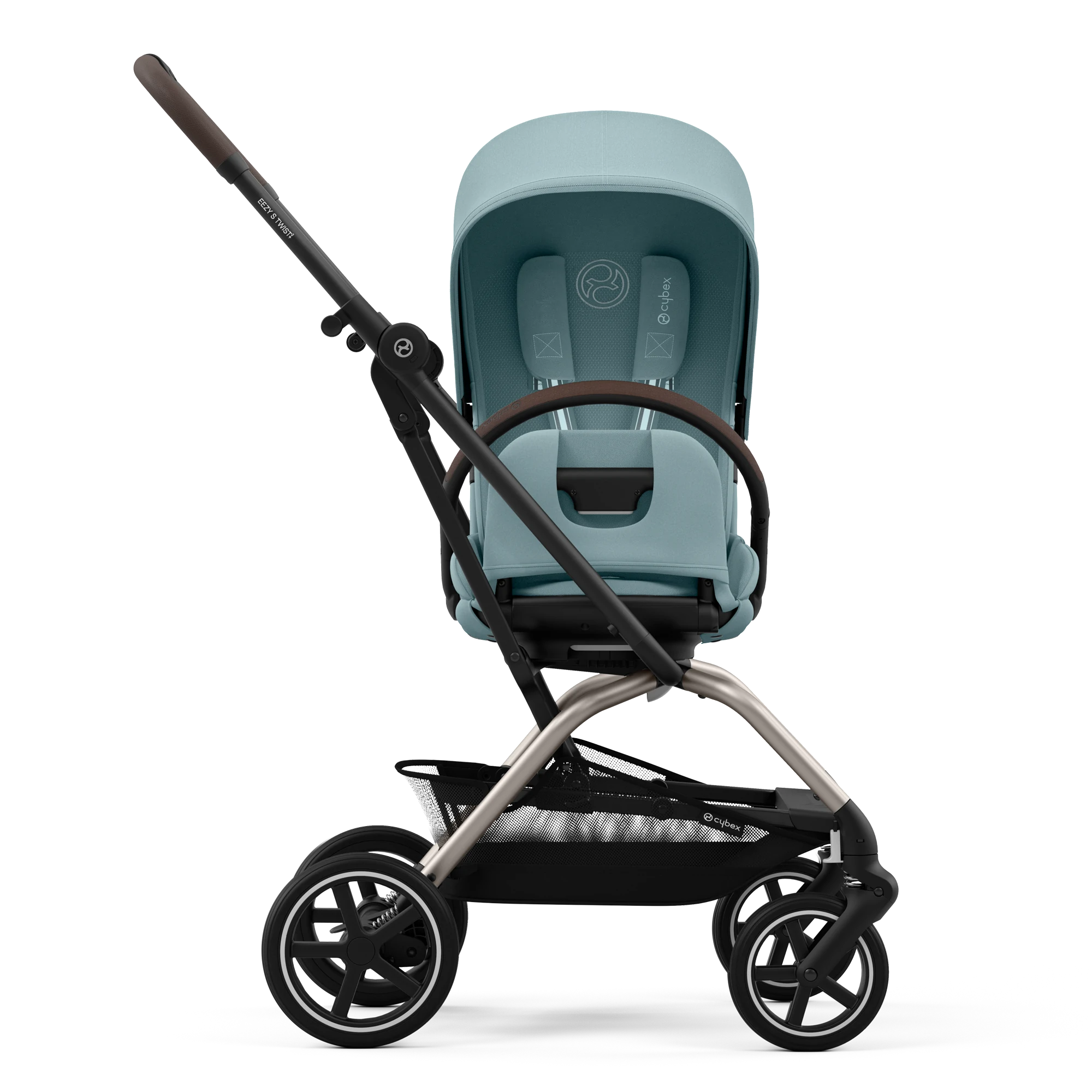 Cybex Eezy S Twist+2 | Stormy Blue (Taupe Frame)