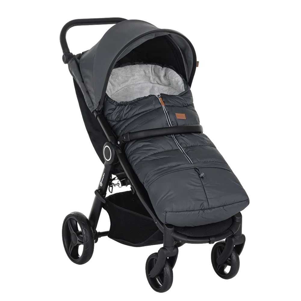 Śpiworek Jibot 3w1 Petite&Mars | Charcoal Grey