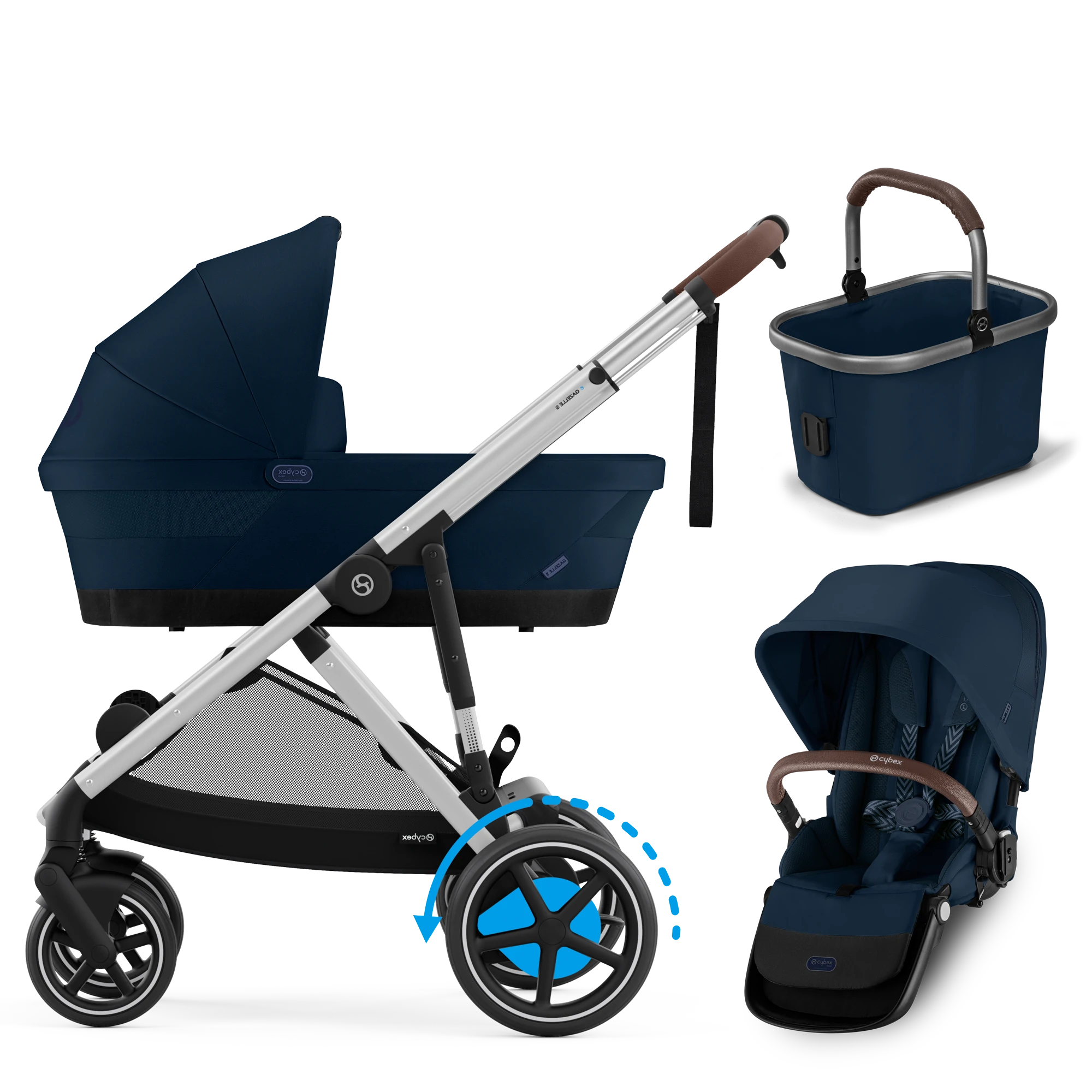 Cybex e-Gazelle S - 2w1 | Ocean Blue