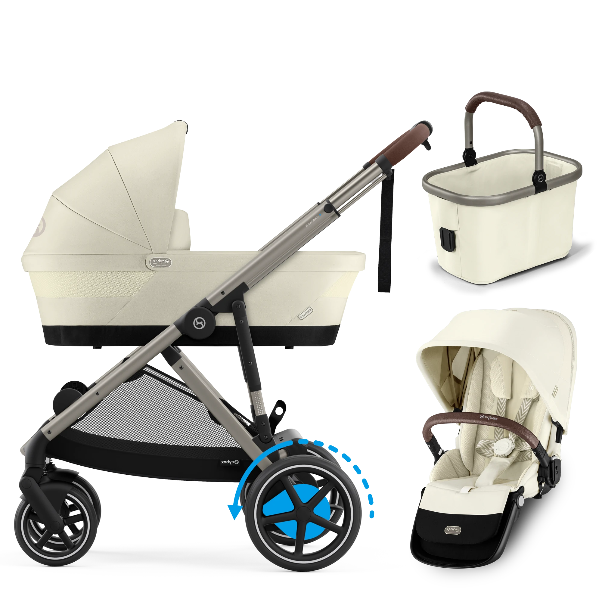 Cybex e-Gazelle S - 2w1 | Seashell Beige