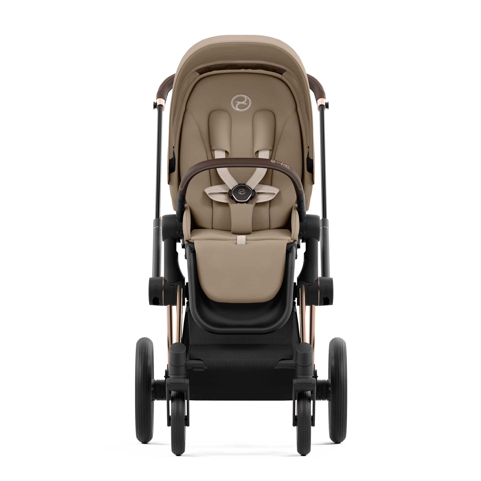 Cybex Priam 4.0 - 2w1 | Cozy Beige (Rosegold Frame)