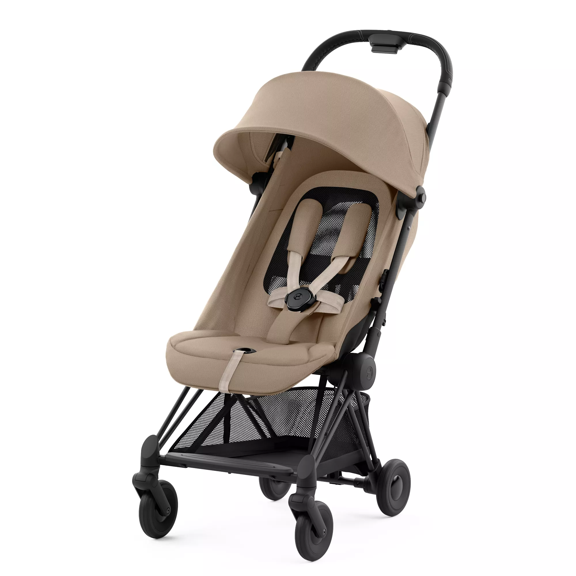 Cybex Coya | Cozy Beige (Matt Black Frame)