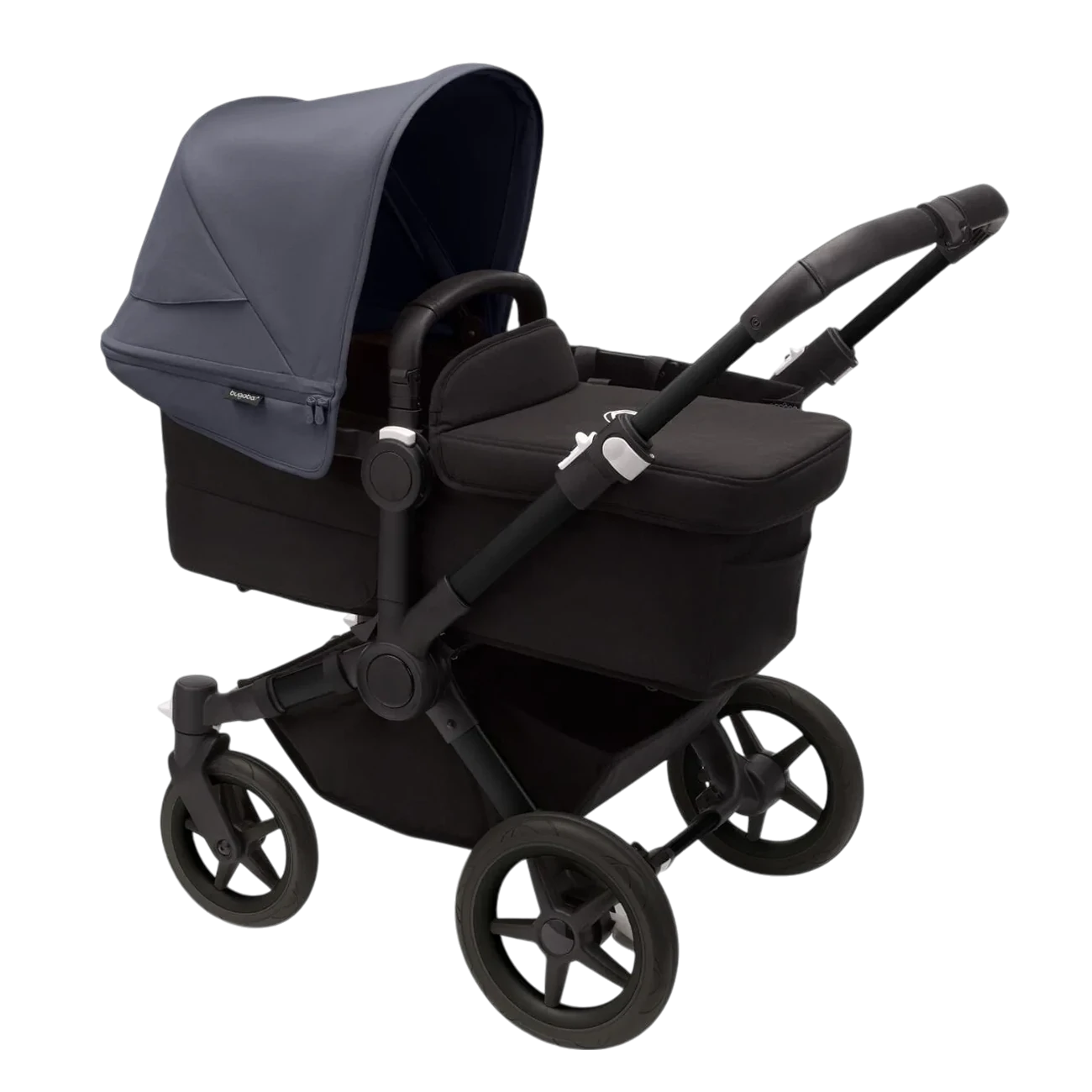 Bugaboo Donkey 5 Mono | Black-Midnight Black-Stormy Blue