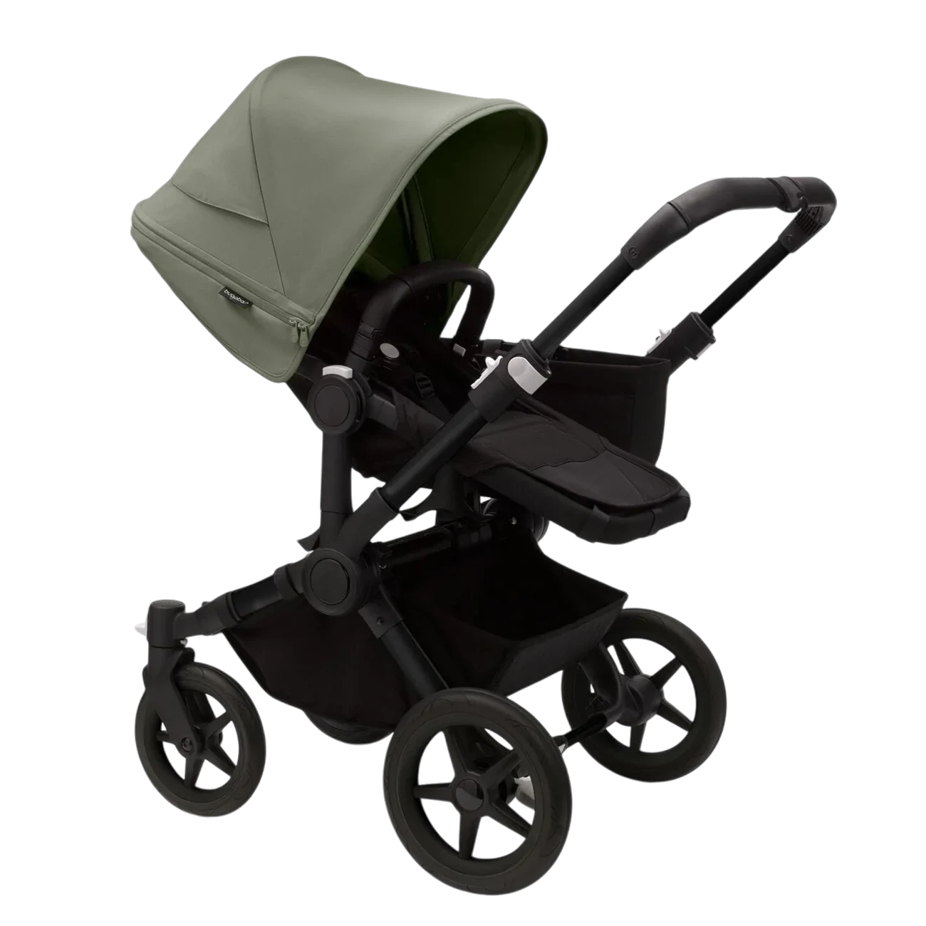 Bugaboo Donkey 5 Mono | Black-Midnight Black-Forest Green