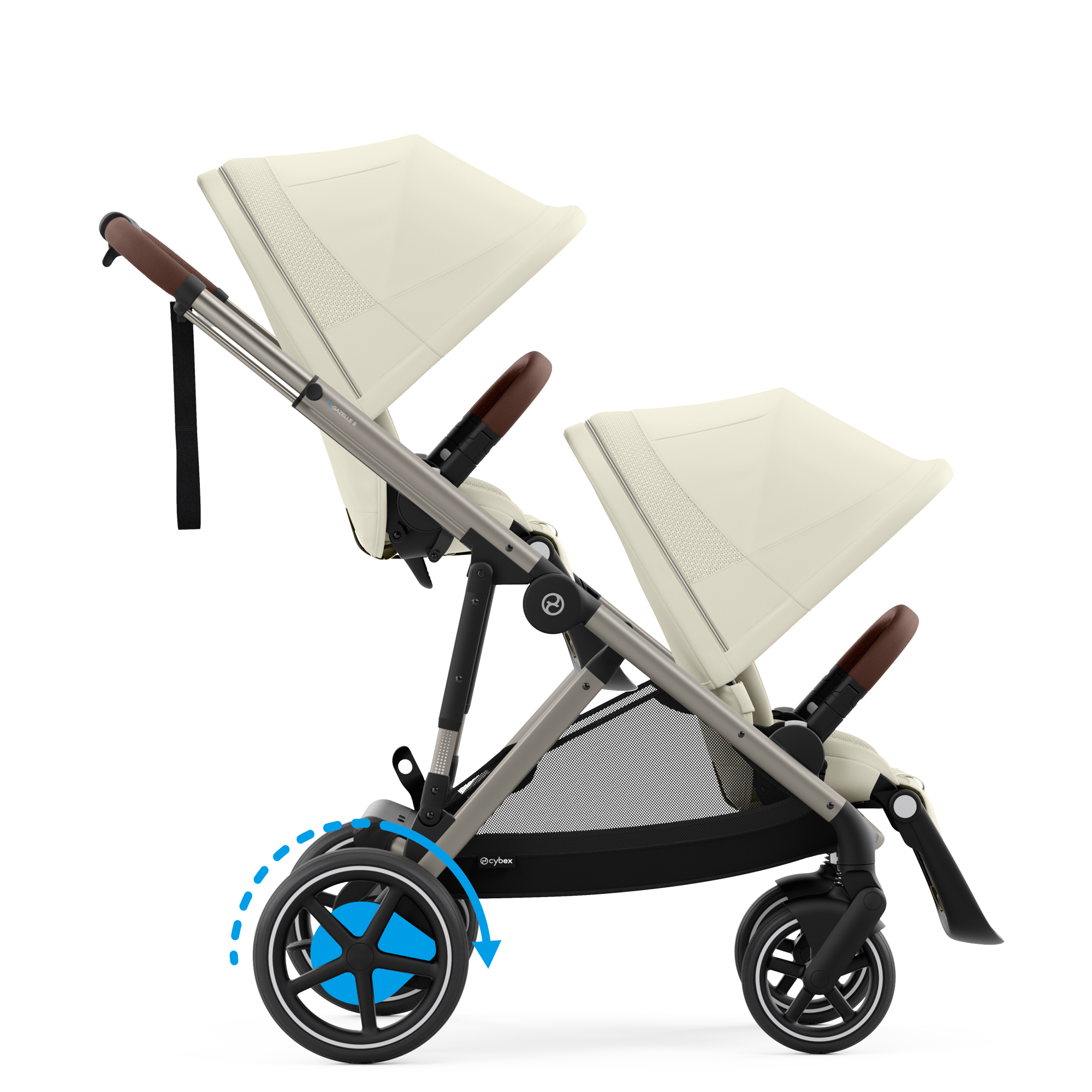 Cybex e-Gazelle S Duo | Seashell Beige